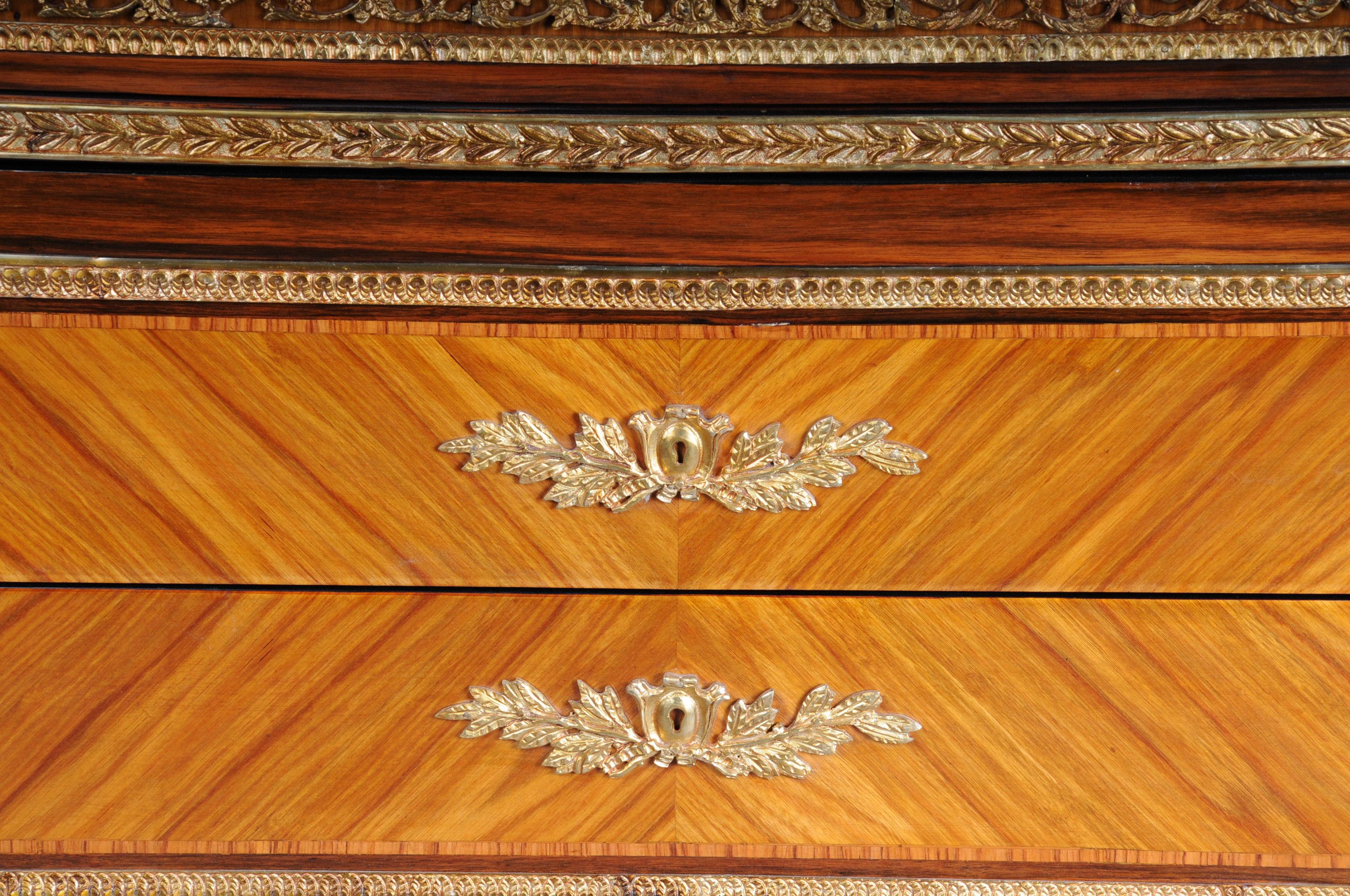 Impressive Chest of Drawers Sideboard in Louis XVI For Sale 4