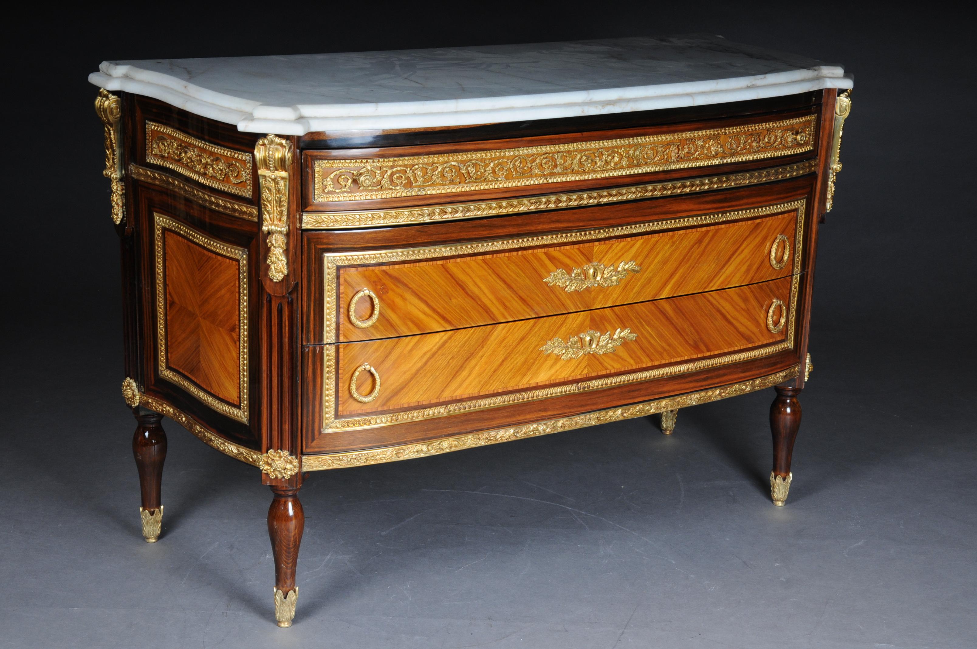 French Impressive Chest of Drawers Sideboard in Louis XVI