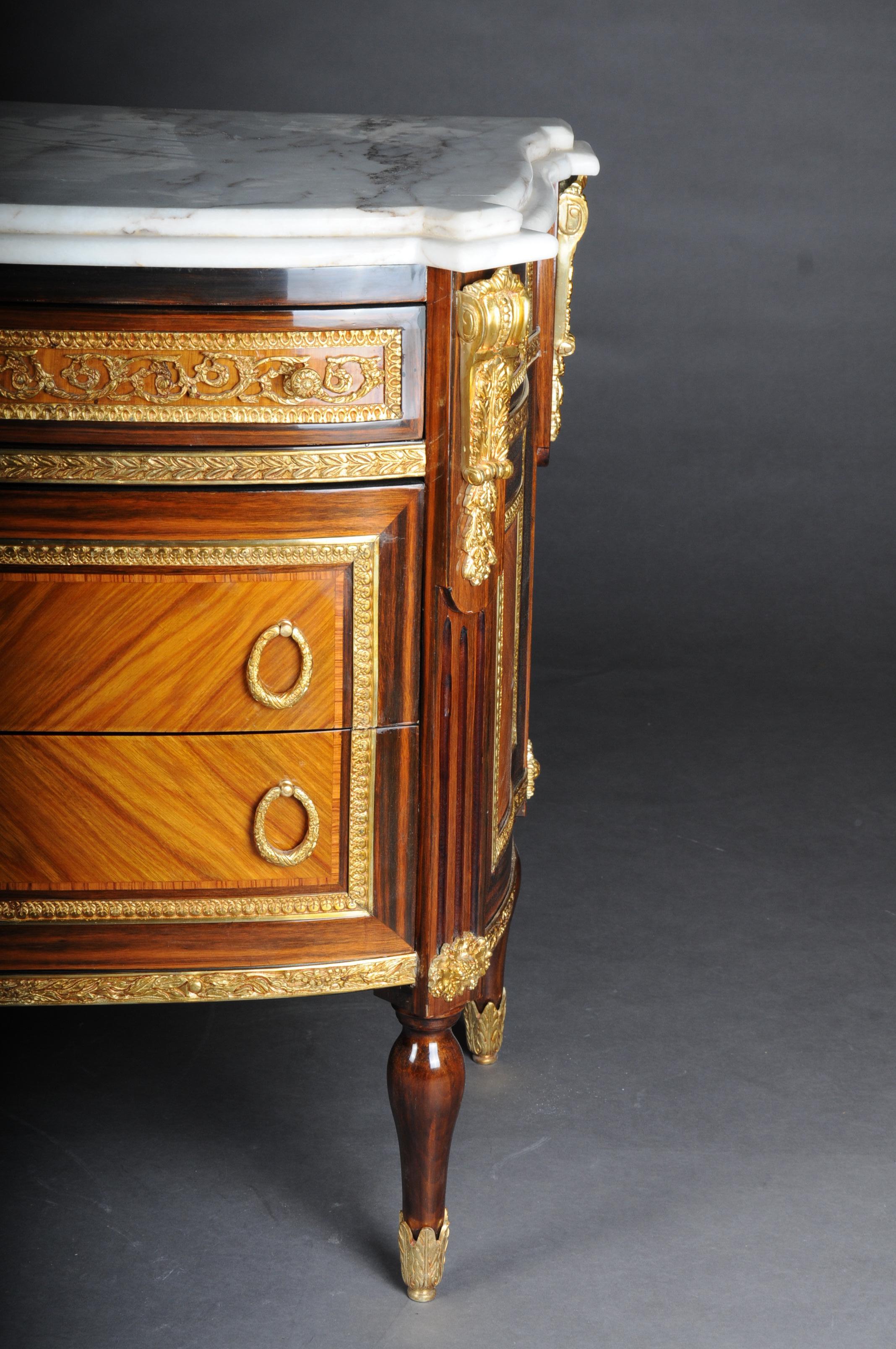 Impressive Chest of Drawers Sideboard in Louis XVI For Sale 1