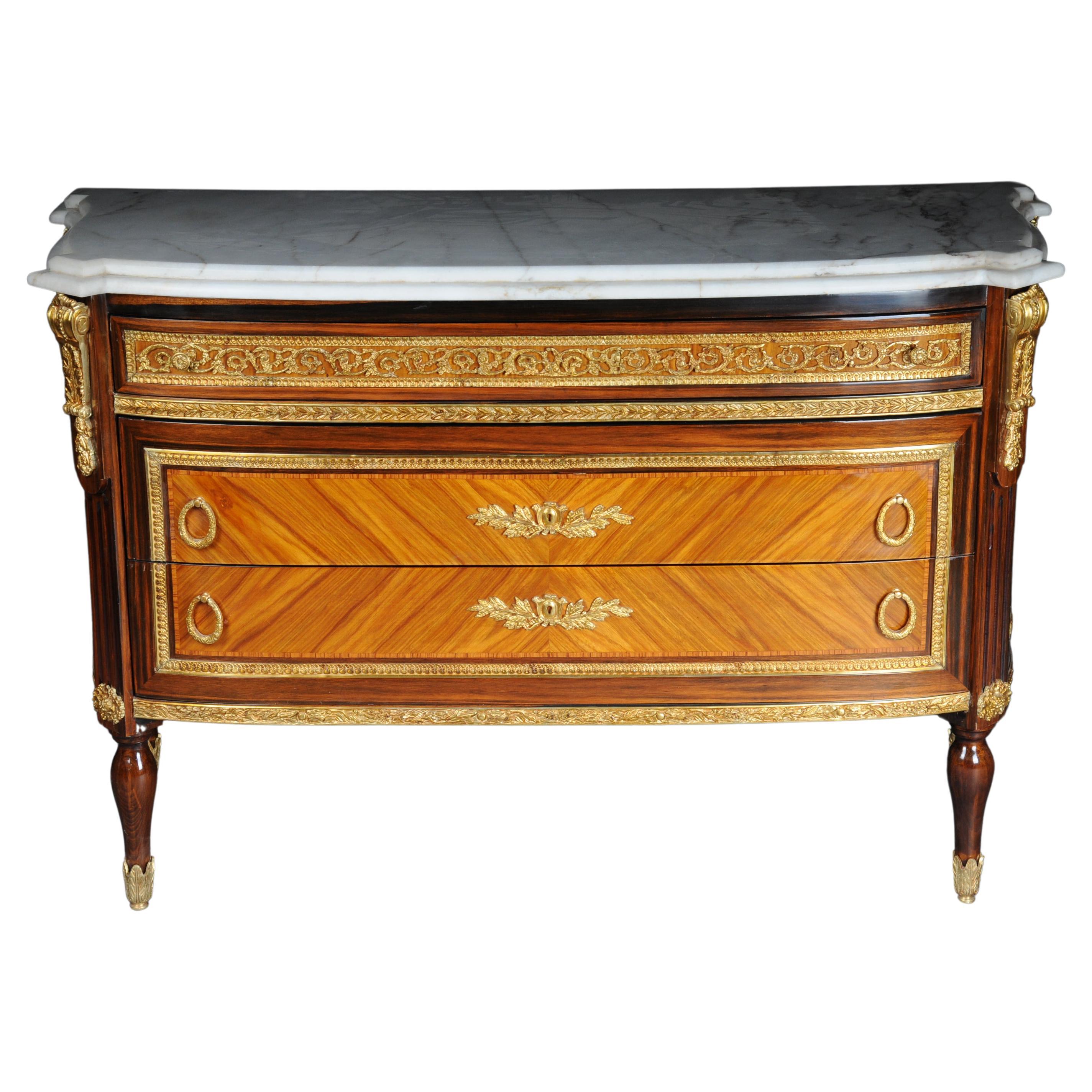 Impressionante credenza a cassettiera in stile Luigi XVI in vendita