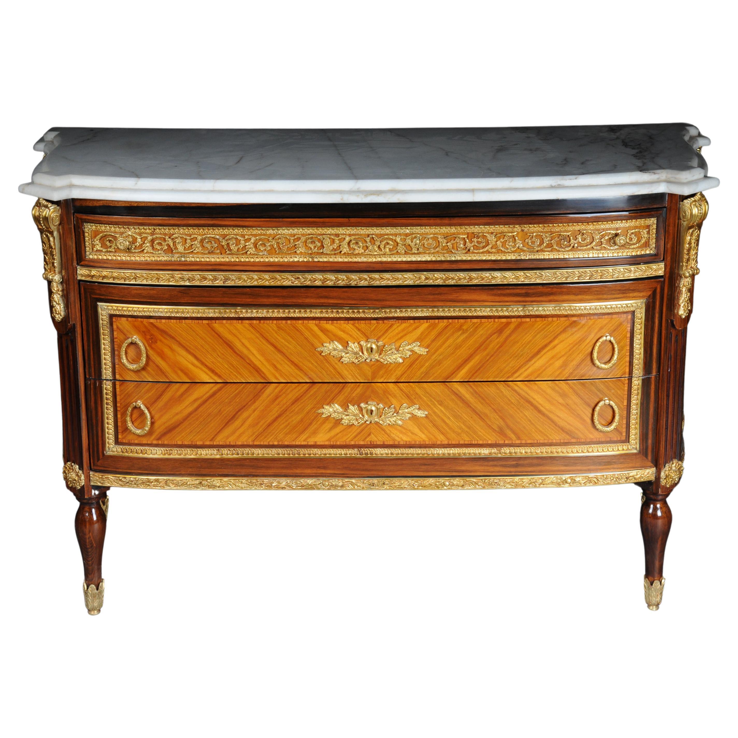 Impressive Chest of Drawers Sideboard in Louis XVI For Sale