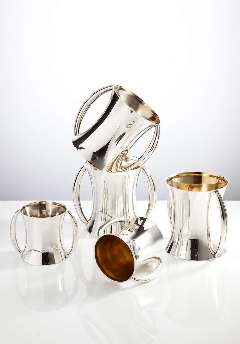 Collection of English Silver Tankards by Harry Aitken England, 1901 In Excellent Condition In London, GB