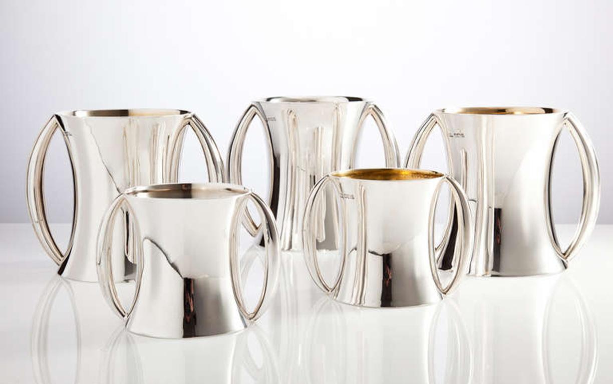 Collection of English Silver Tankards by Harry Aitken England, 1901 2