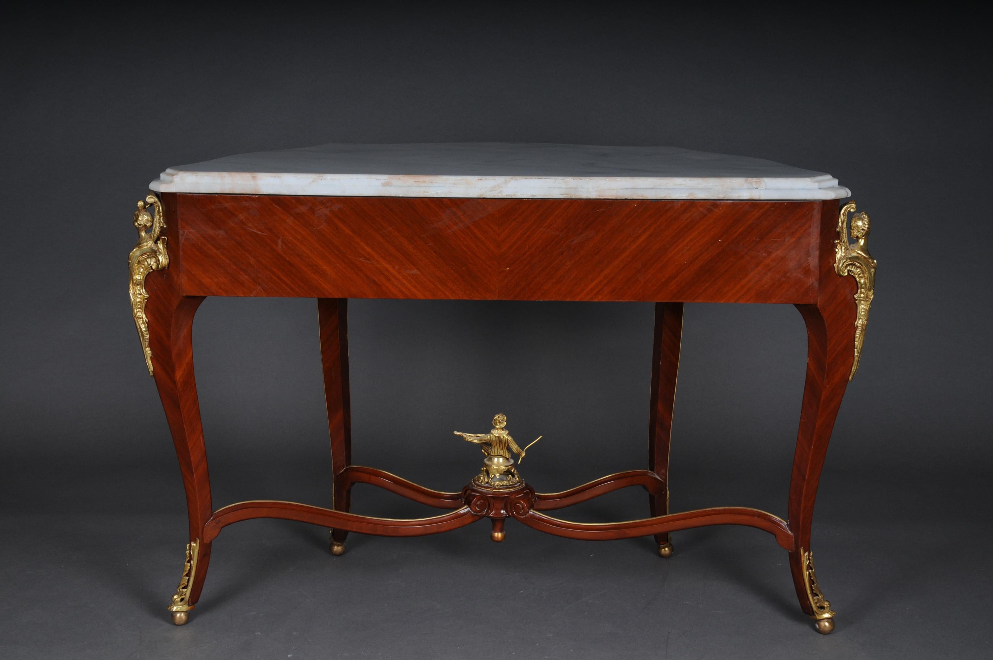 Impressive Console/Sideboard in the Louis XV after Francois Linke, Paris For Sale 14