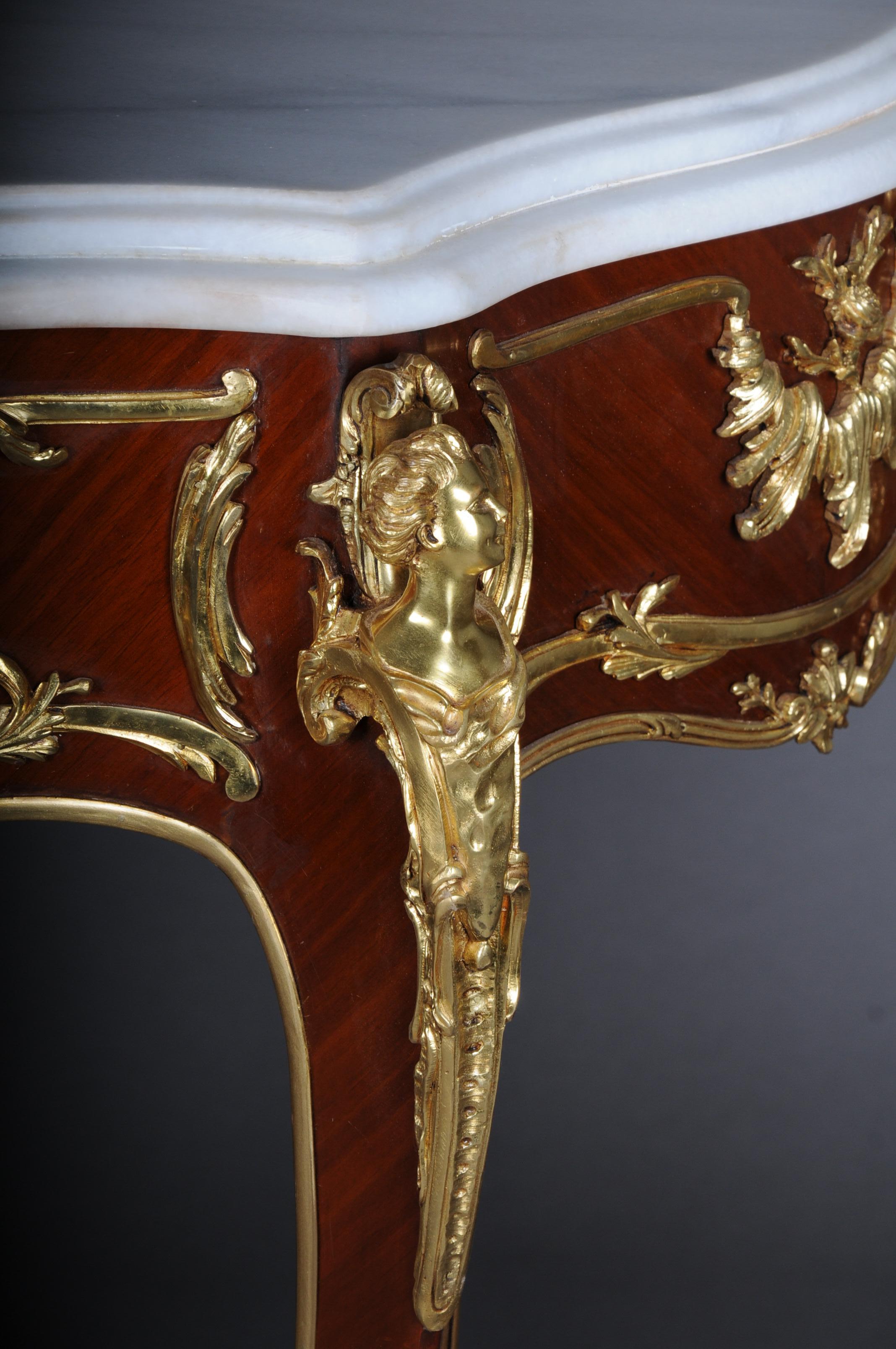 Impressive Console/Sideboard in the Louis XV after Francois Linke, Paris For Sale 1