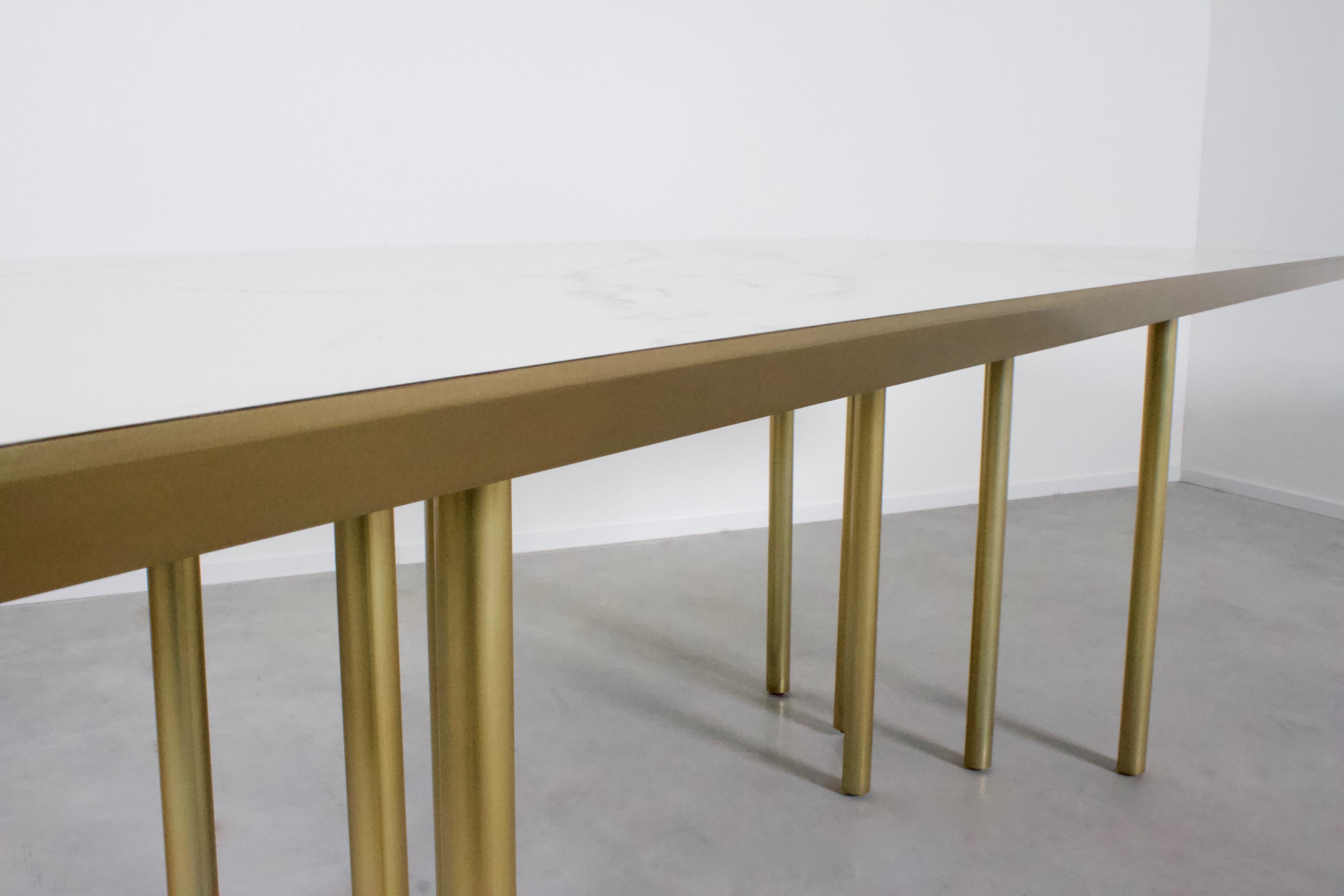 Hollywood Regency Impressive Contemporary 'Alta Ara' Table by Bes Merckx  For Sale
