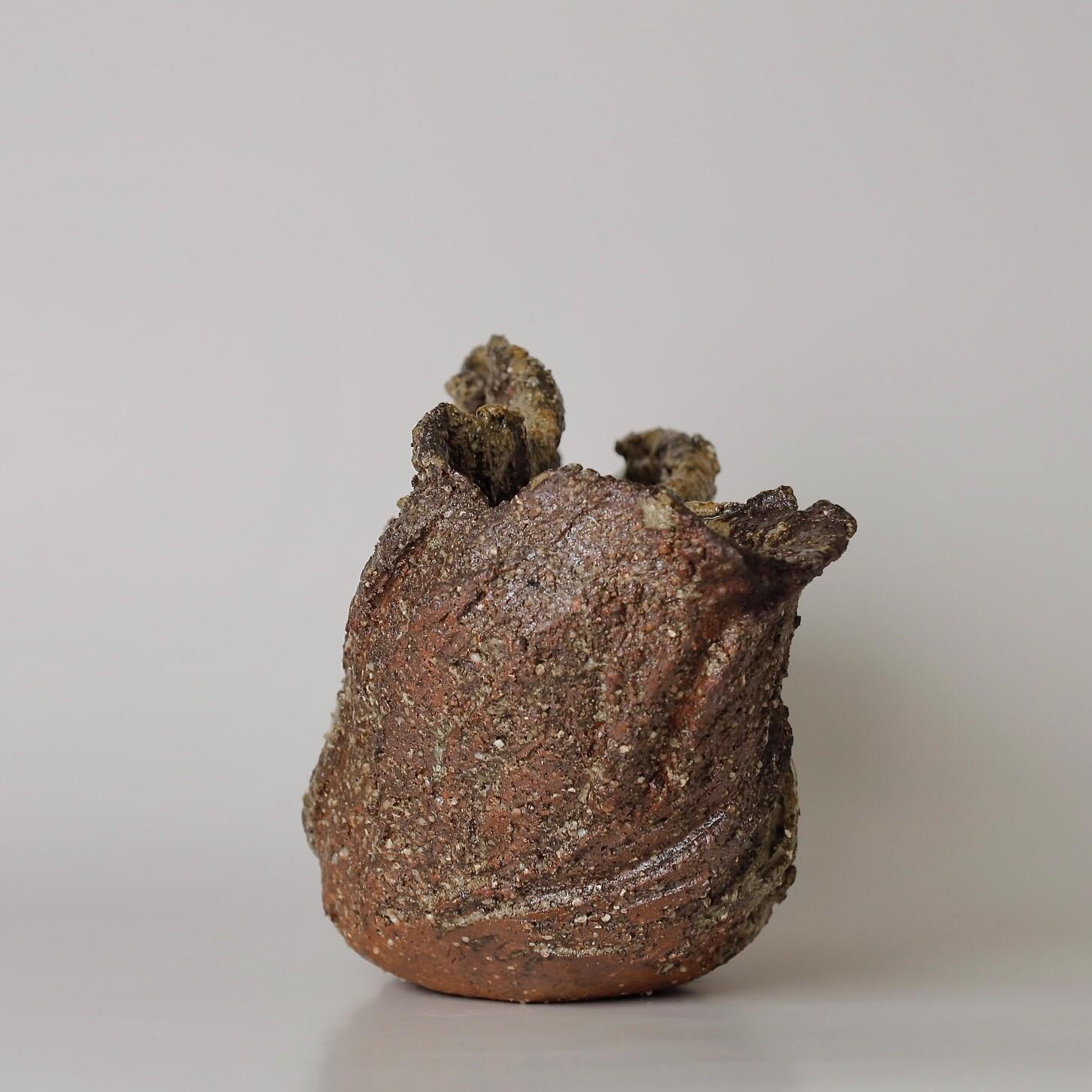 20th Century Impressive contemporary Japanese ceramic vase by Ue Kaojyo