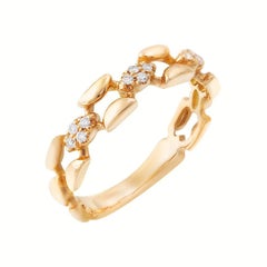 Impressive Diamond Yellow Gold Hoop Earrings