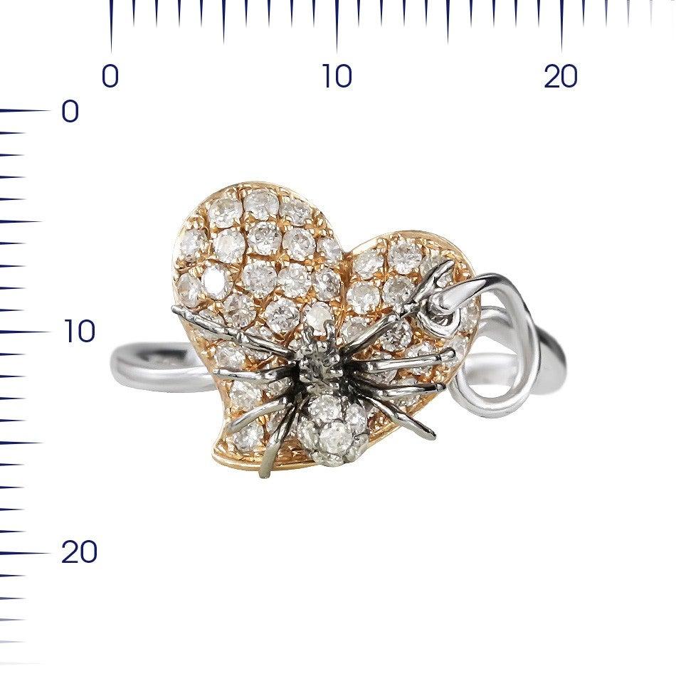 For Sale:  Impressive Diamond Yellow Gold Ring 3