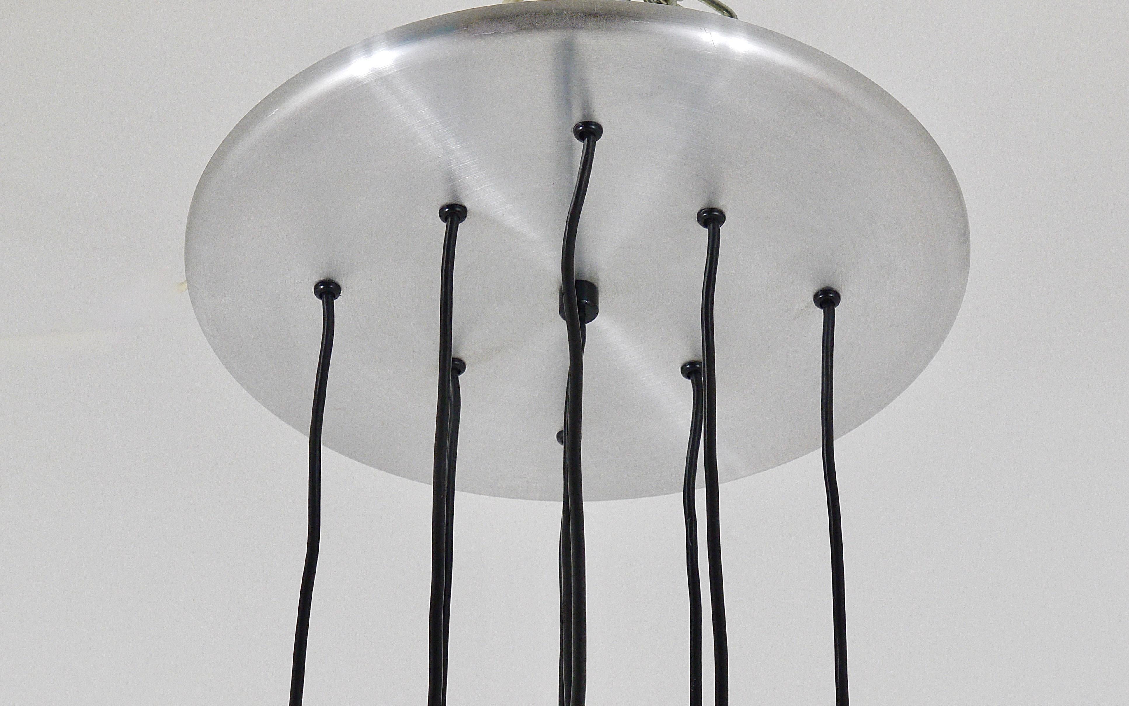 Impressive Doria Cascading Hourglass Chandelier, Space Age, Germany, 1960s For Sale 8