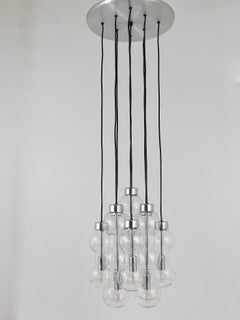 Impressive Doria Cascading Hourglass Chandelier, Space Age, Germany, 1960s