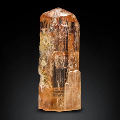 Impressionnant cristal de topaze impériale doublement Terminé du Pakistan