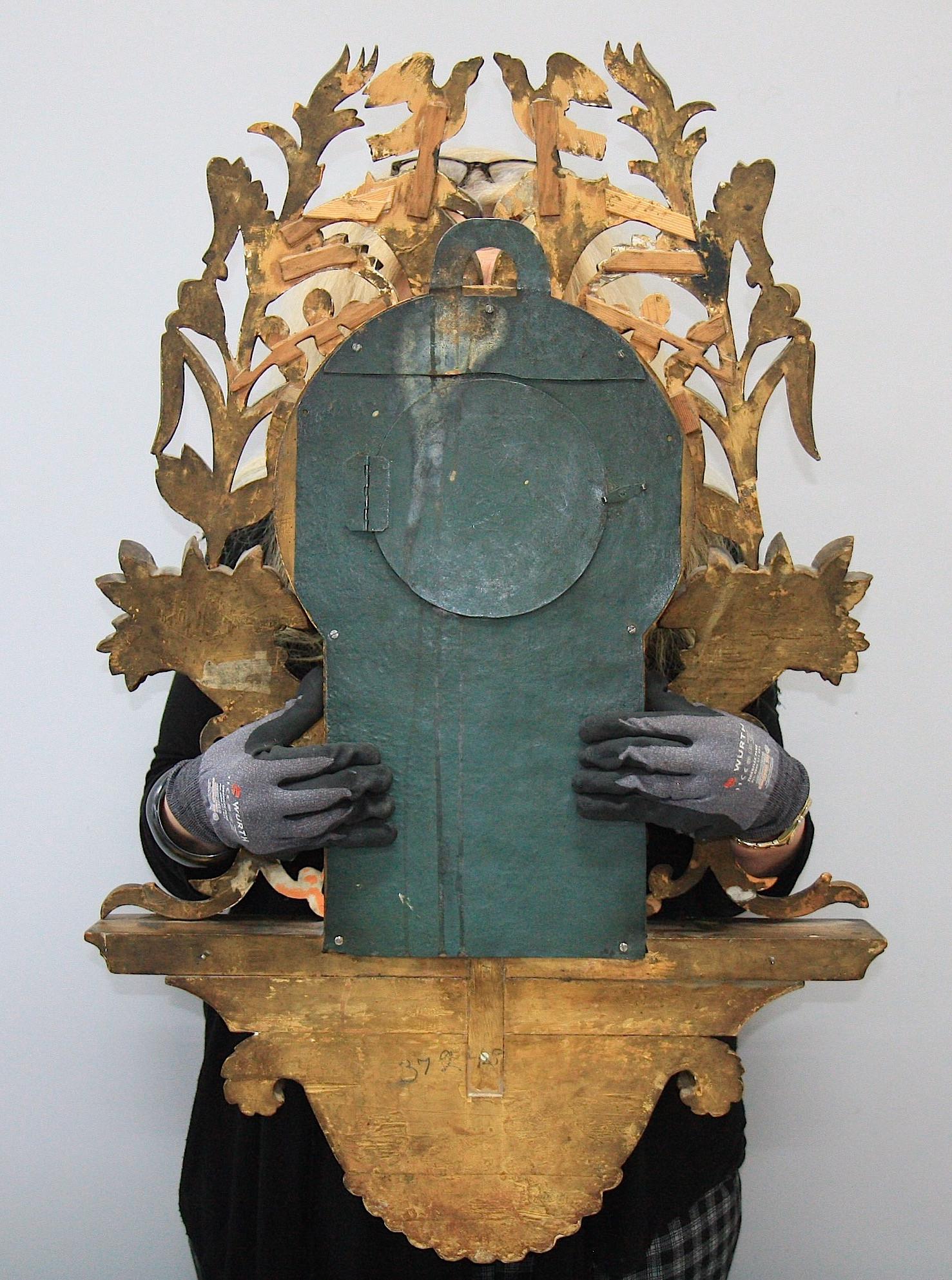 Impressive Empire Period, Bronze Gilded Pendulum Clock, Stockholm 2