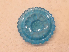 Impressive Estate Fancy French Light Blue Flower Bowl