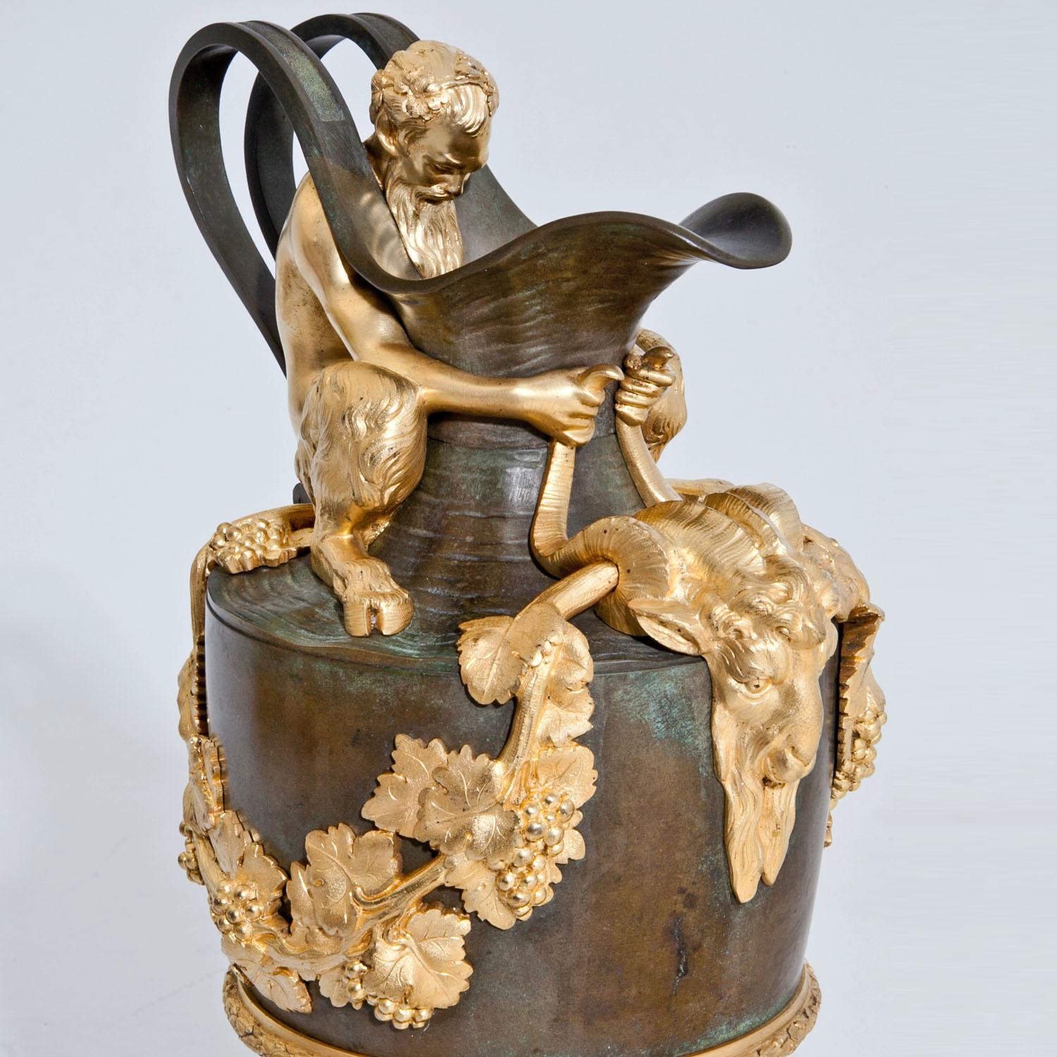 Impressive Ewers after the Model by Sigisbert-françois Michel, France In Good Condition In Greding, DE