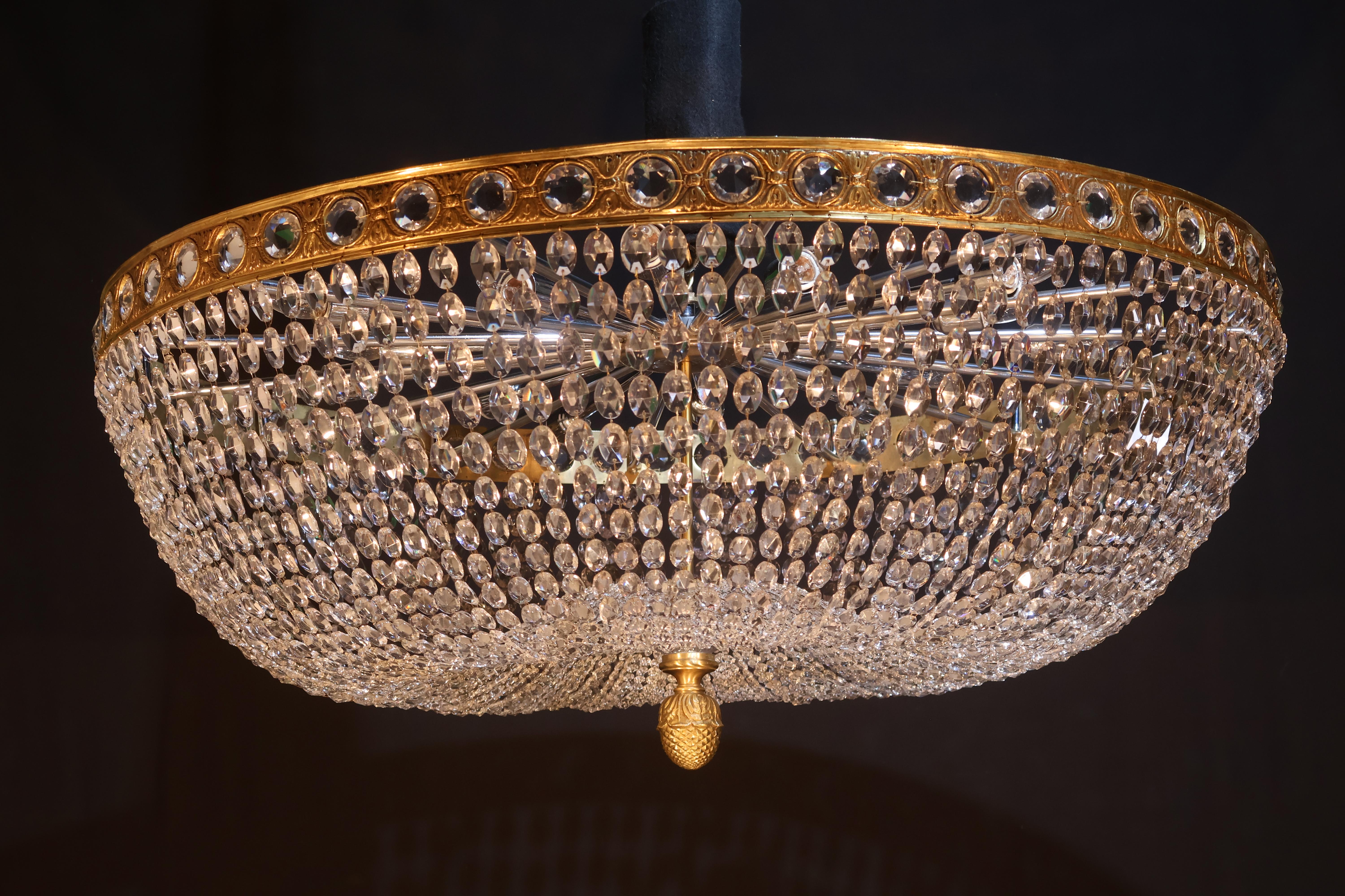 Impressive Flush Mounted Chandelier 8