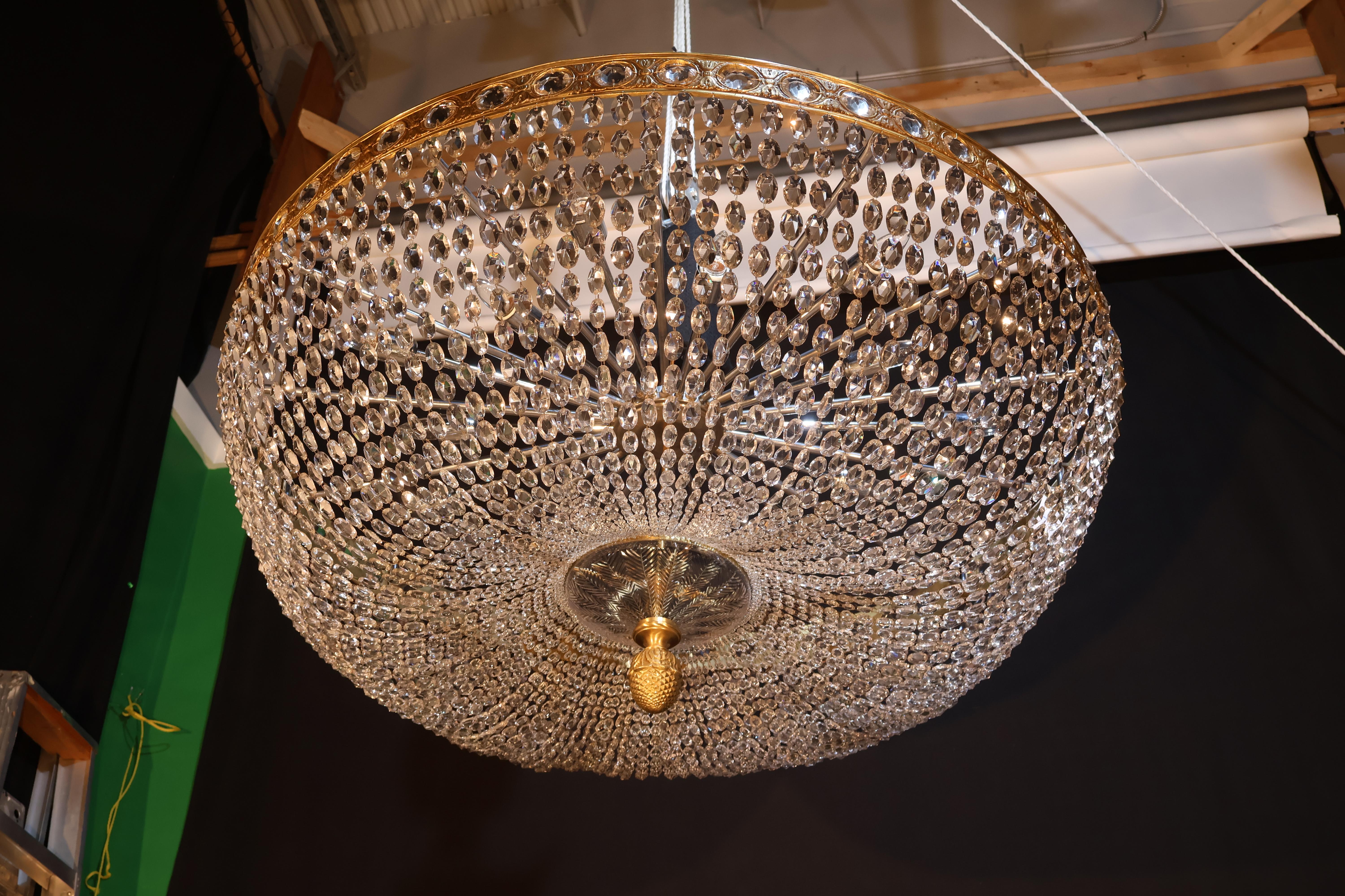 Impressive Flush Mounted Chandelier For Sale 8