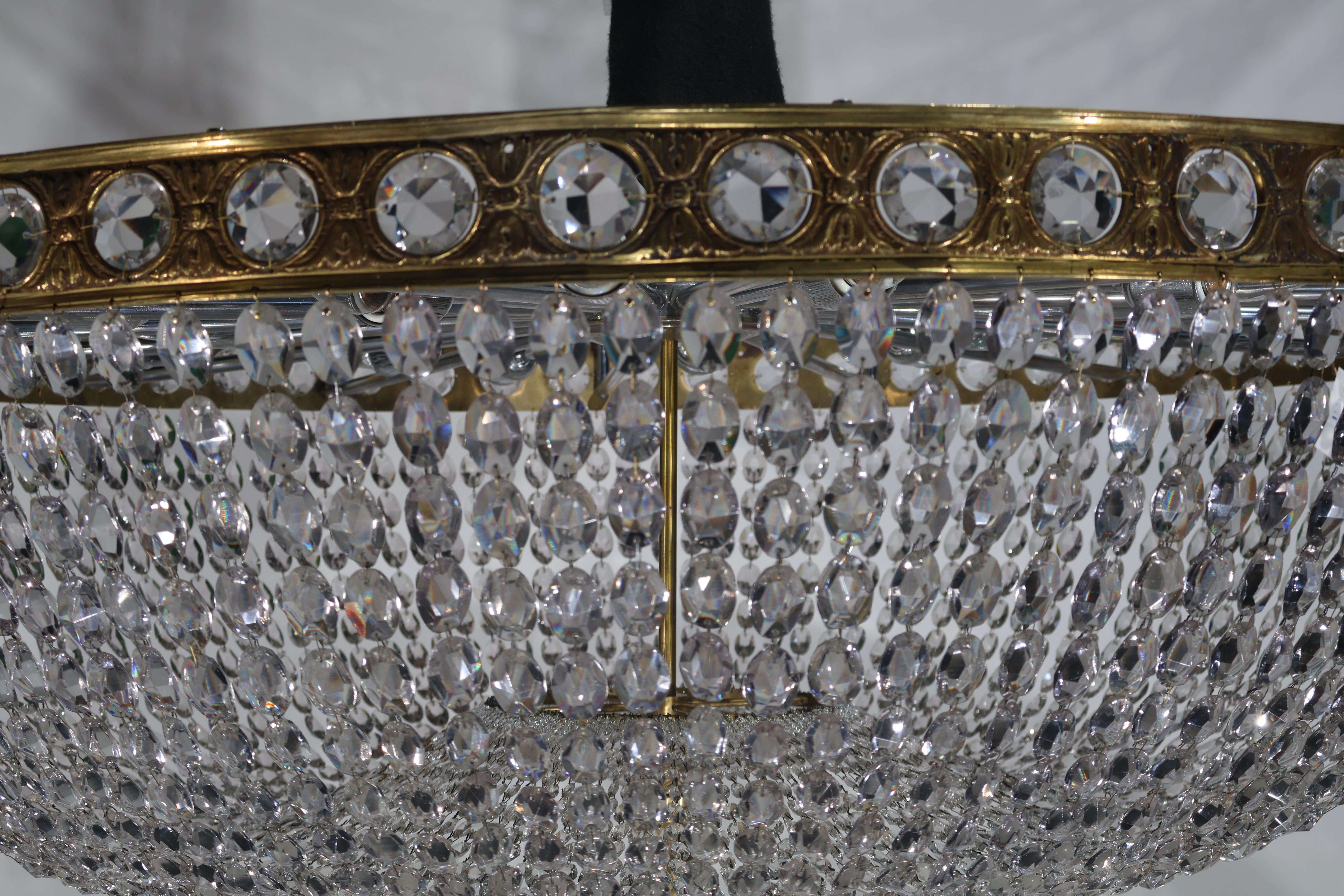 Impressive Flush Mounted Chandelier For Sale 9