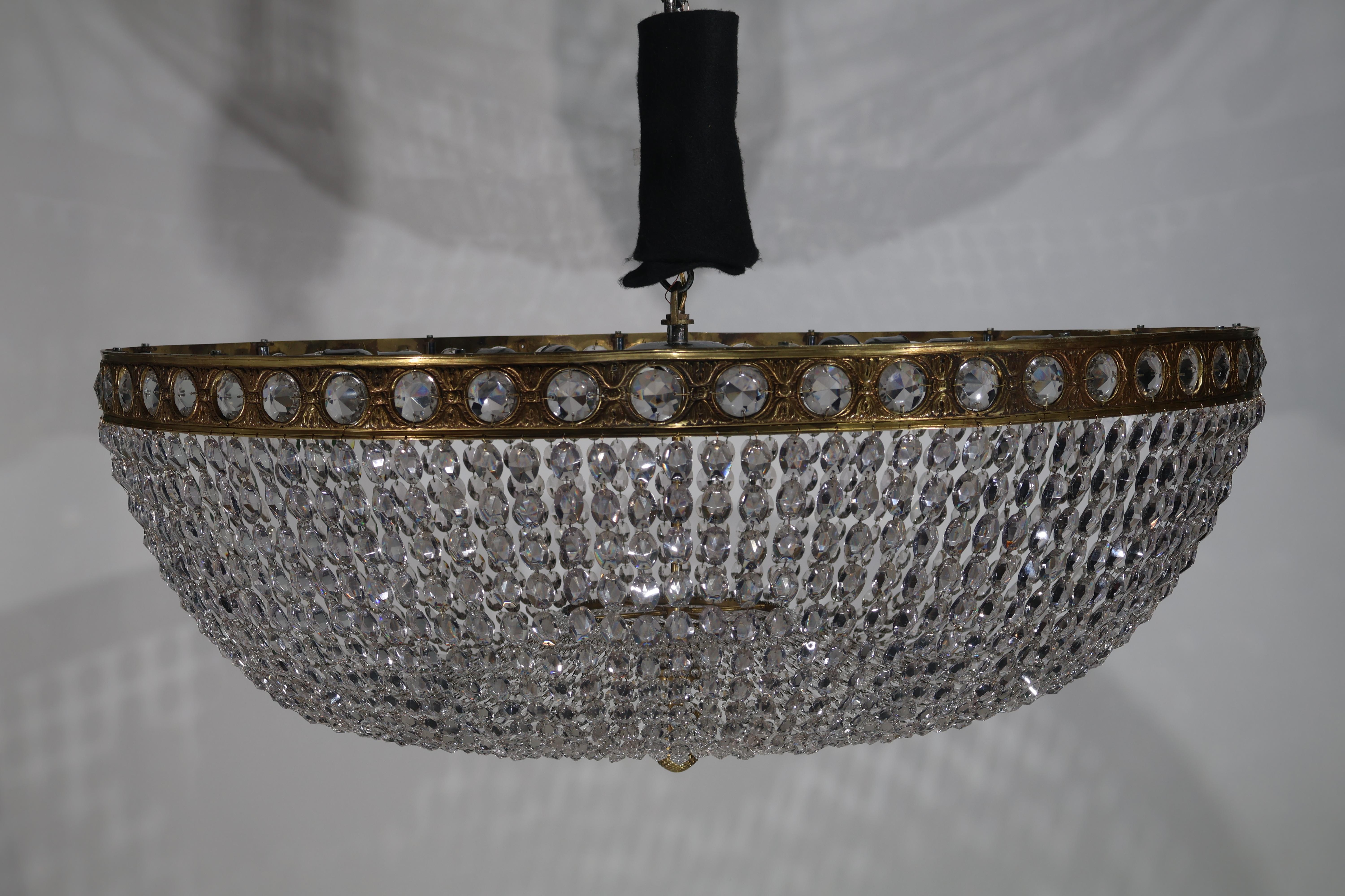 Impressive Flush Mounted Chandelier For Sale 10