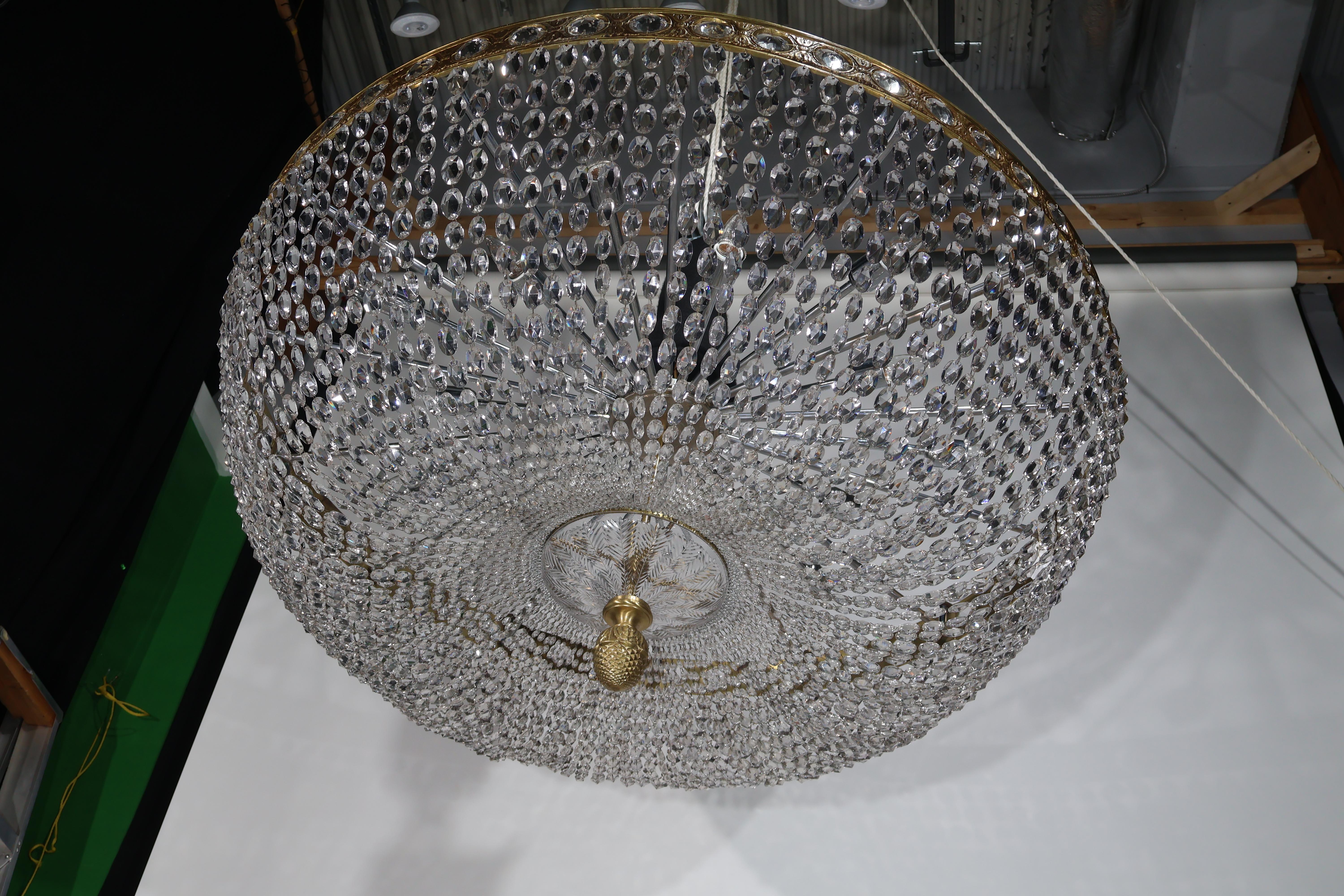 Impressive Flush Mounted Chandelier For Sale 13