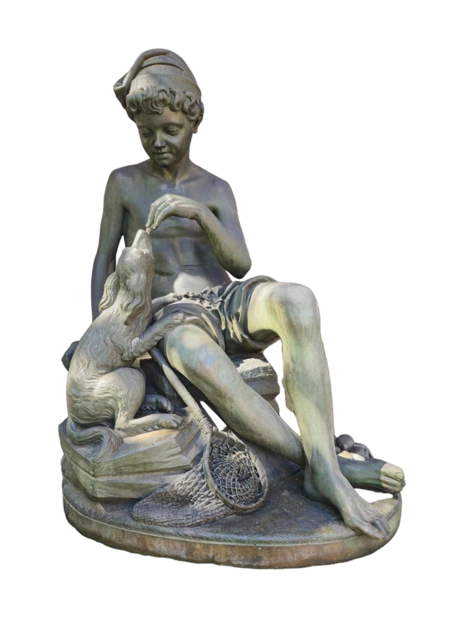 Impressionante scultura francese in bronzo di E. Martin in vendita 5