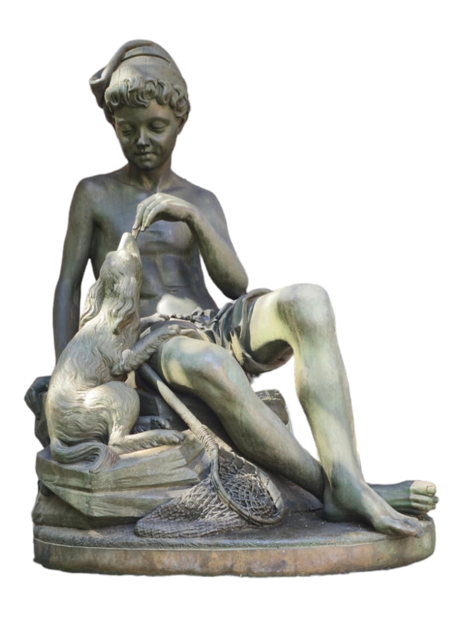 Impressionante scultura francese in bronzo di E. Martin in vendita 8