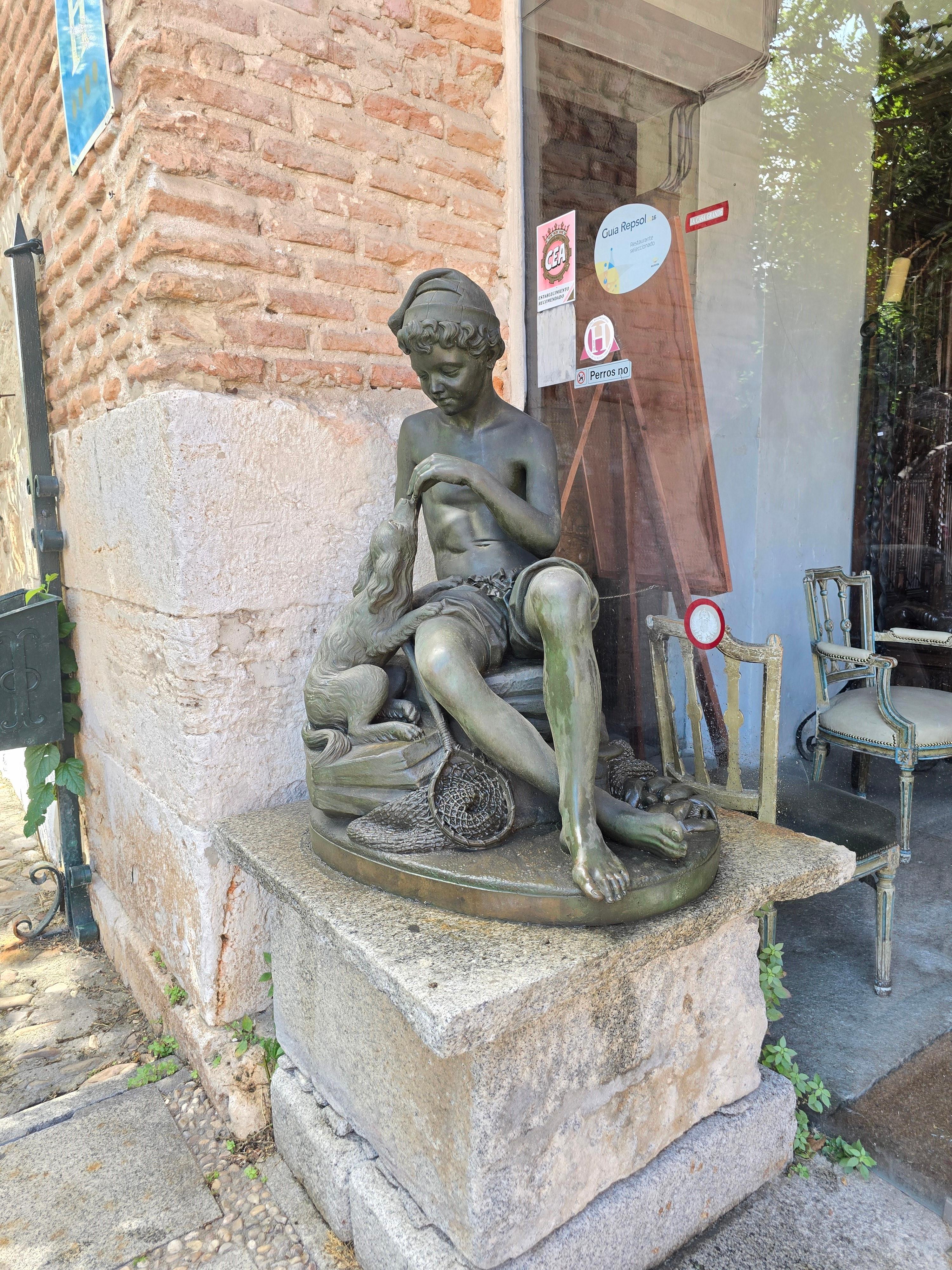 Impressionante scultura francese in bronzo di E. Martin in vendita 1