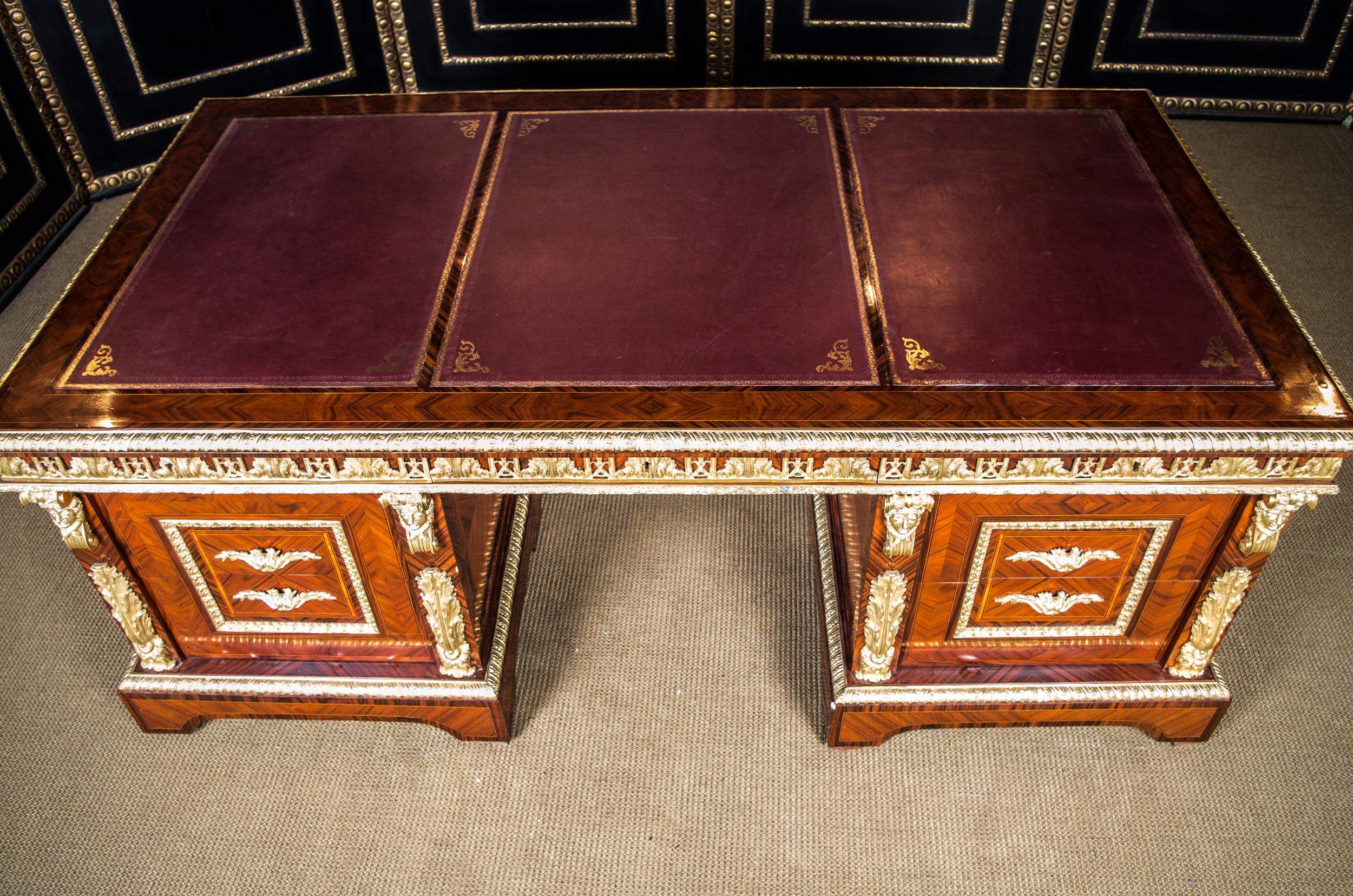 Impressive French Writing Desk in the Style of Louis XIV 14
