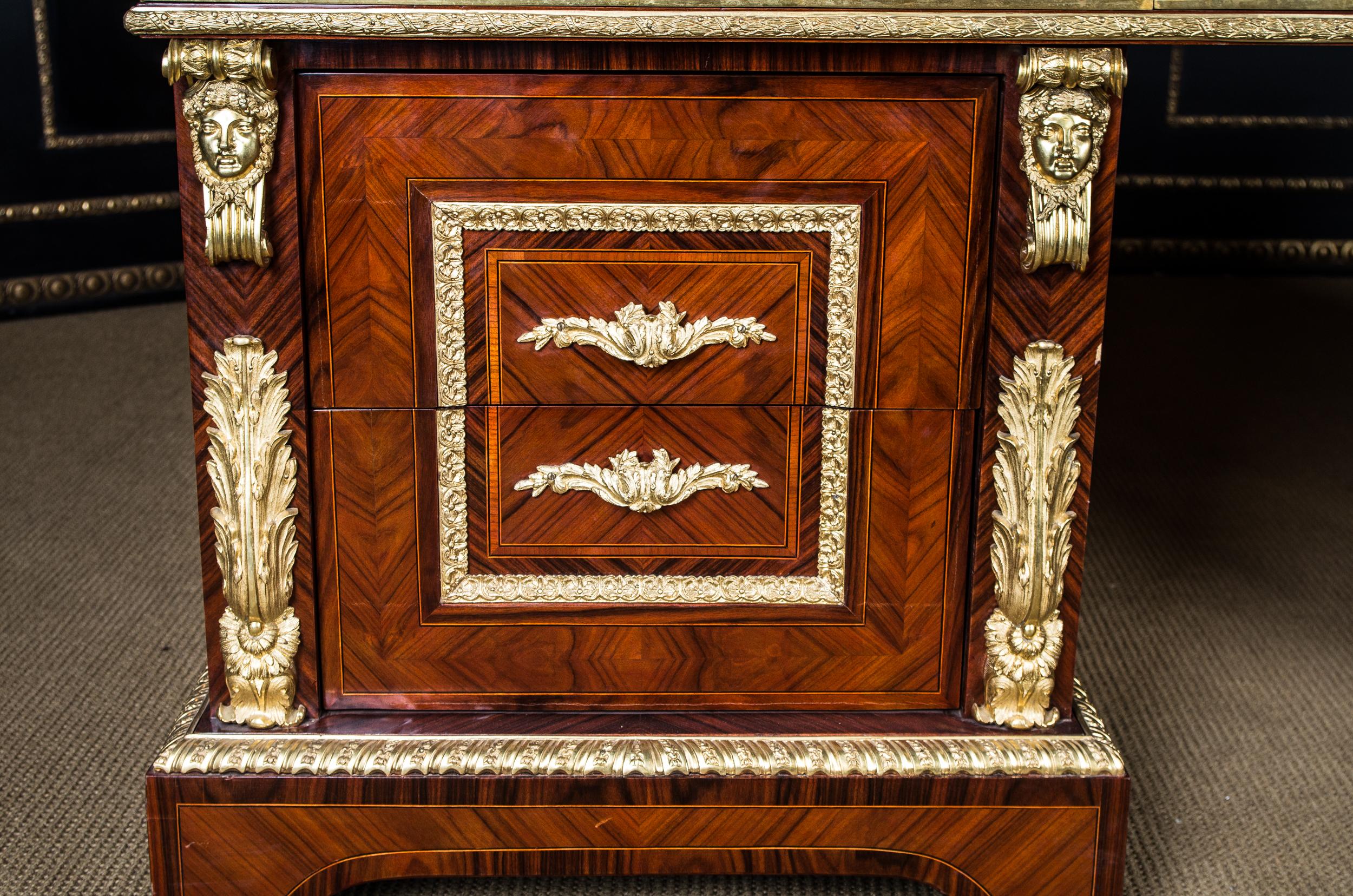 Impressive French Writing Desk in the Style of Louis XIV 1