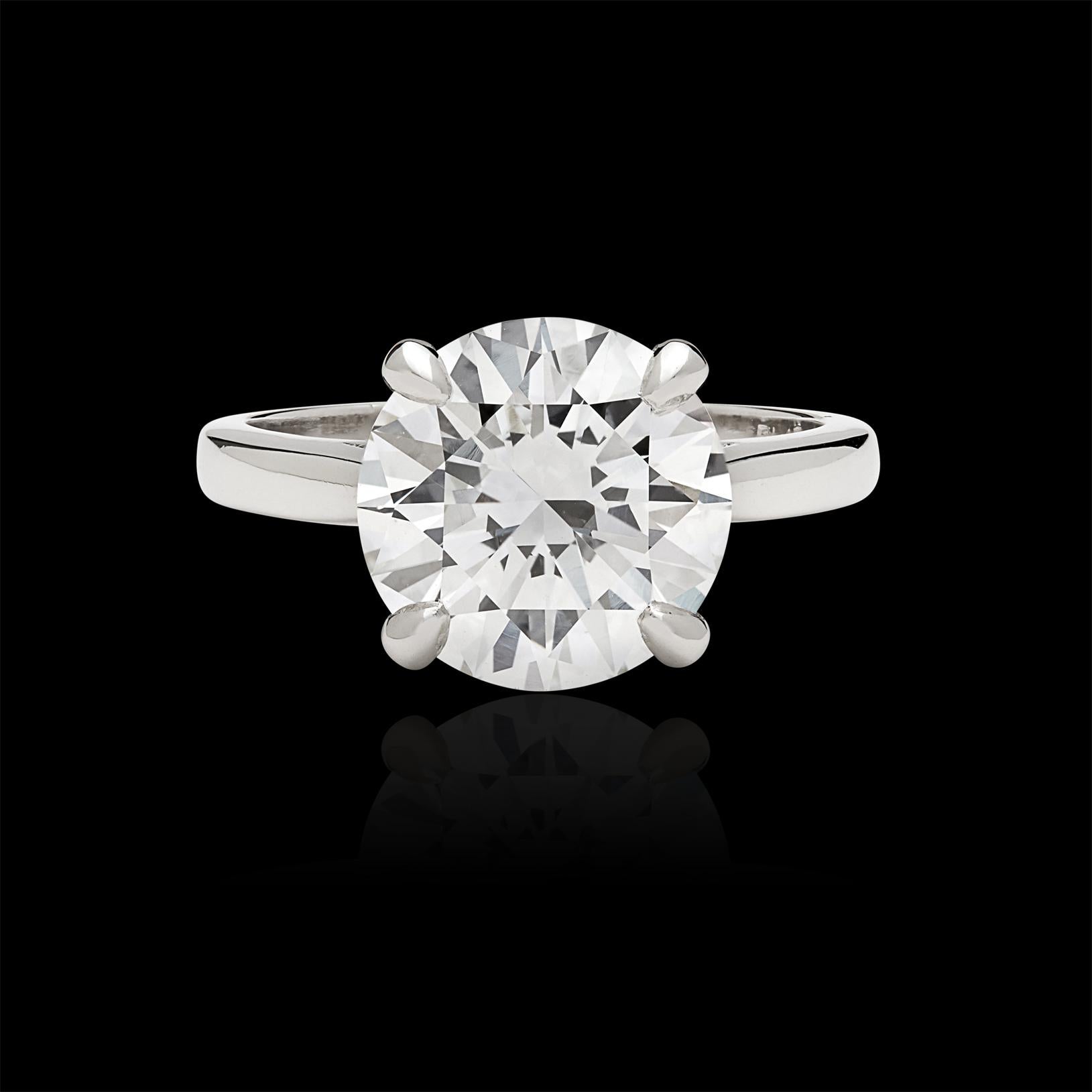 4.07 carat diamond ring