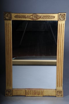 Impressive gilded wall mirror in the Neoclassical/Empire style