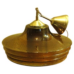 Impressive glass Pendant by Carl Fagerlund for Orrefors