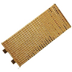 Impressive Gold Extra Wide Bracelet