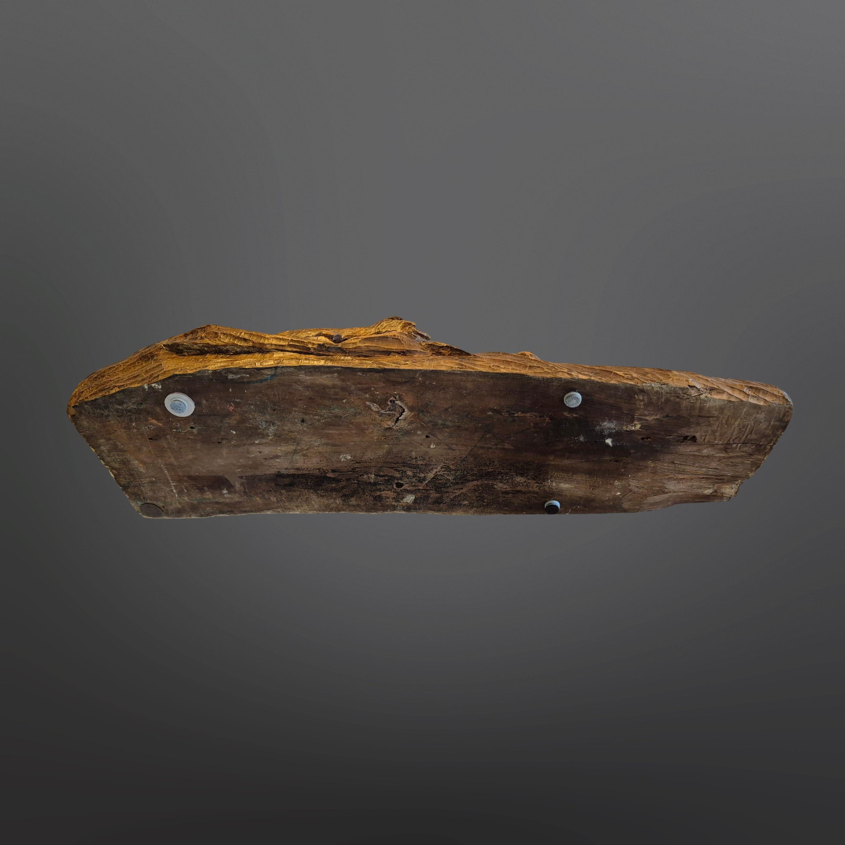 Impressionnante statue du Christ sculptée à la main, Pays-Bas 1900th en vente 4