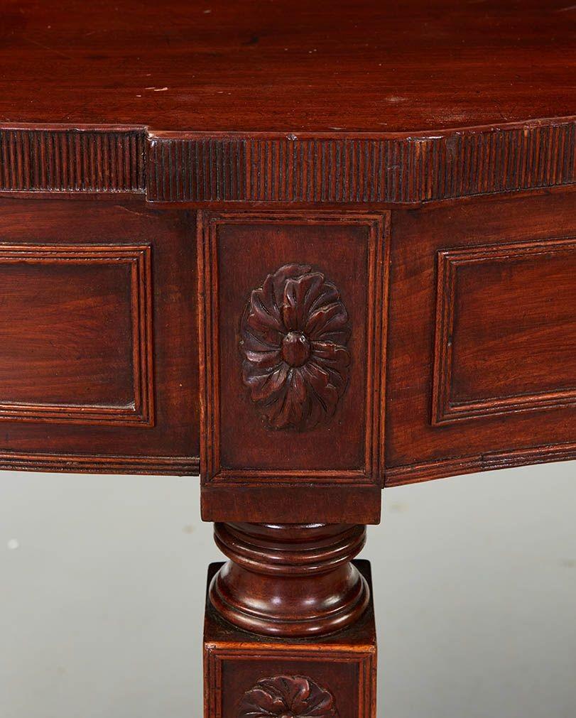 Impressive Irish Country House Regency Hall Table For Sale 10