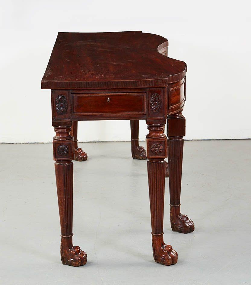 Impressive Irish Country House Regency Hall Table For Sale 2