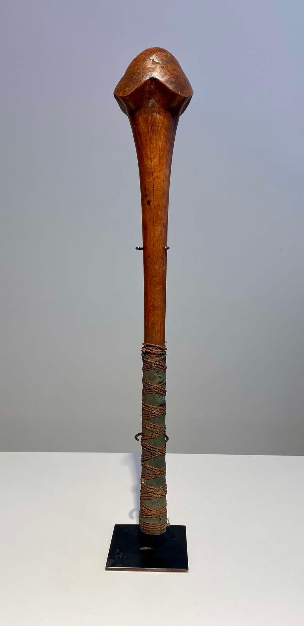 Impressive Kanak War Club New Caledonia Oceania Oceanic Tribal Art 19th century 5