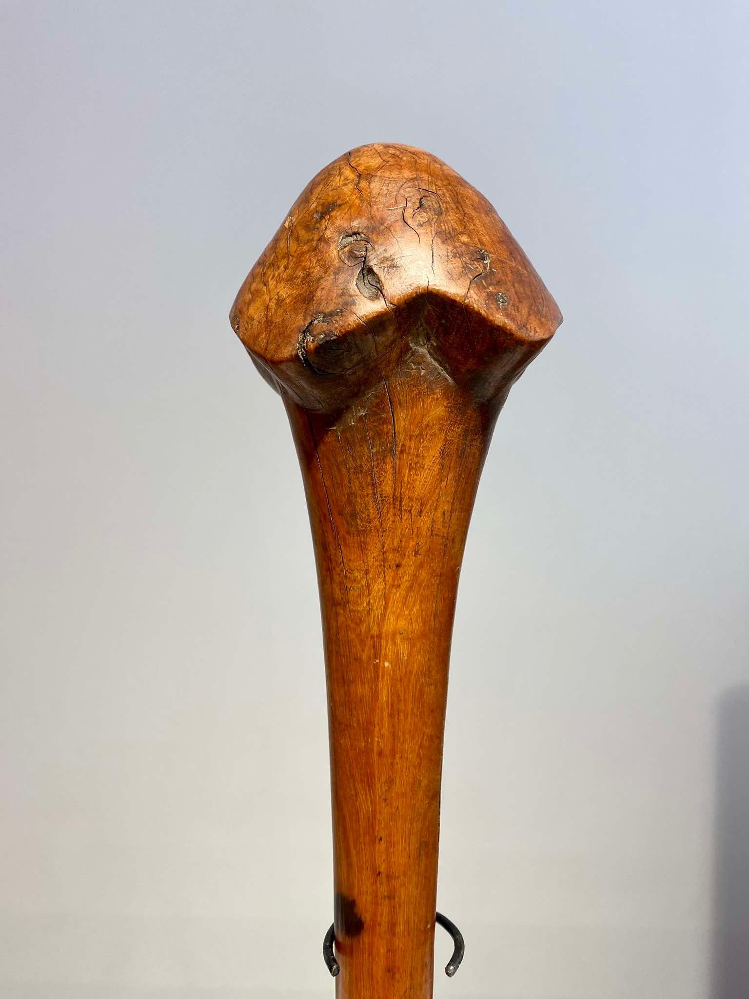 Impressive Kanak War Club New Caledonia Oceania Oceanic Tribal Art 19th century 6