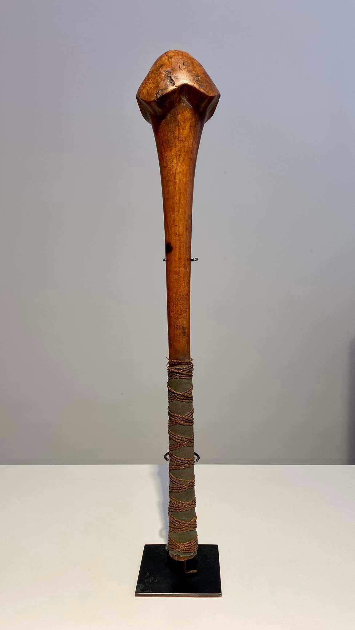 Impressive Kanak War Club New Caledonia Oceania Oceanic Tribal Art 19th century 8