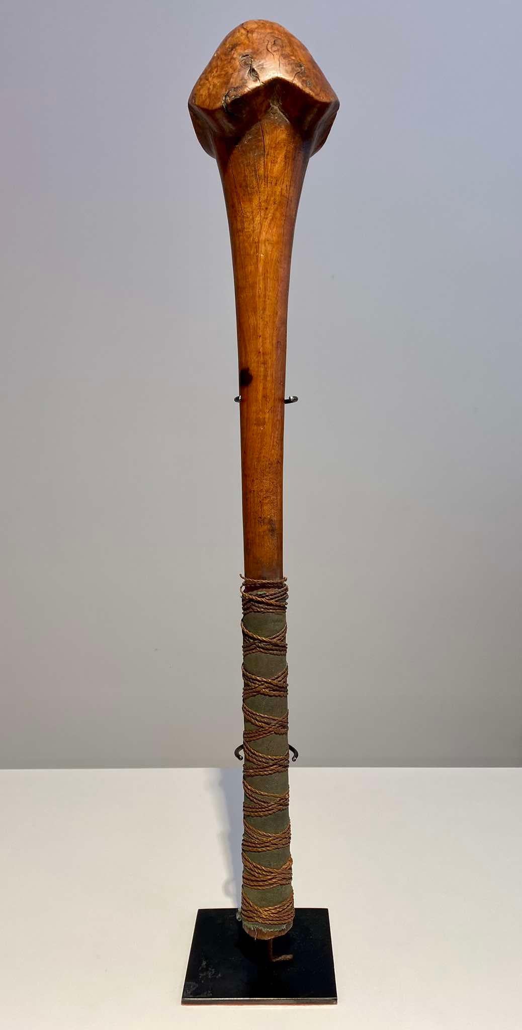 New Caledonian Impressive Kanak War Club New Caledonia Oceania Oceanic Tribal Art 19th century