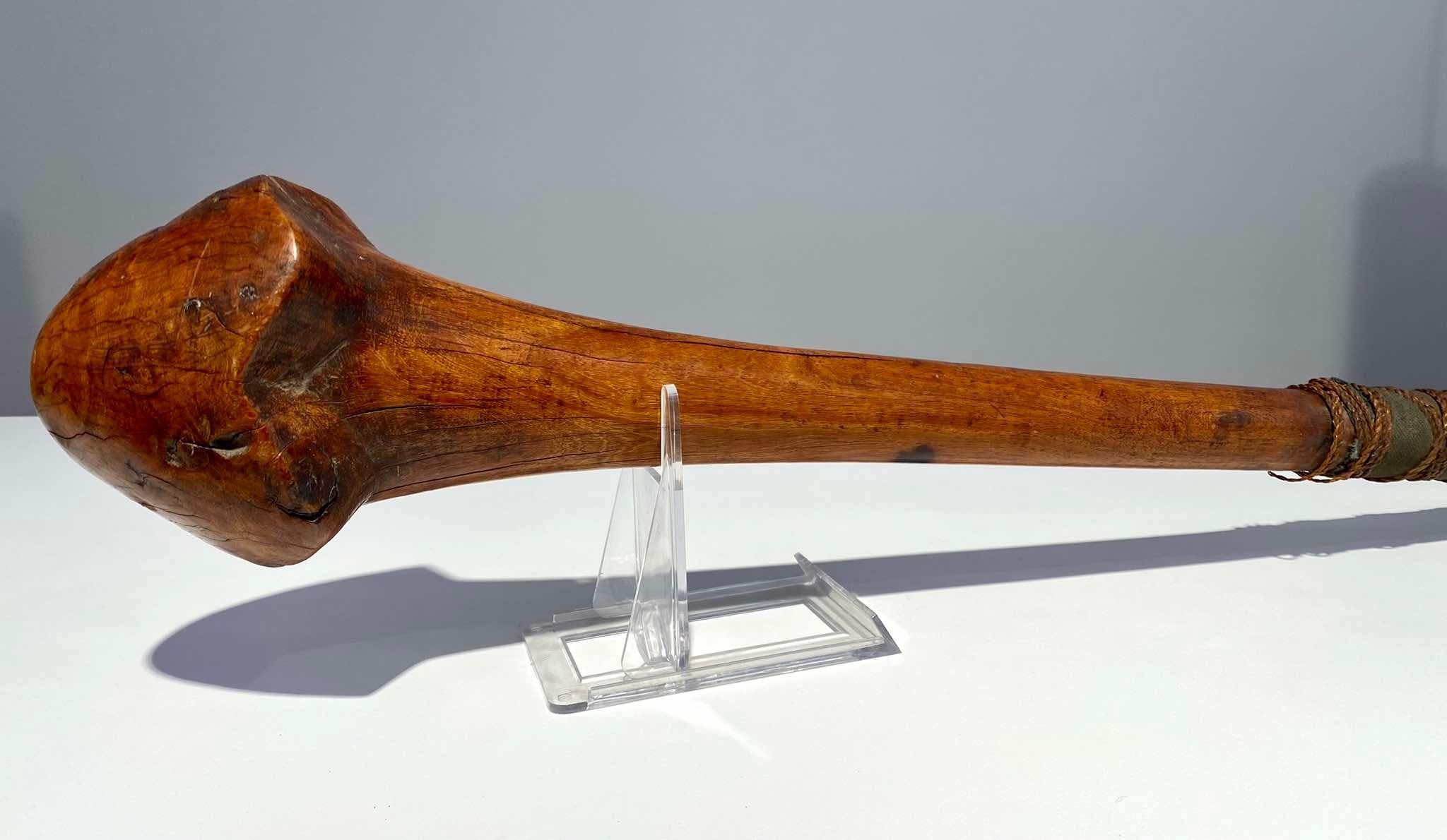 19th Century Impressive Kanak War Club New Caledonia Oceania Oceanic Tribal Art 19th century