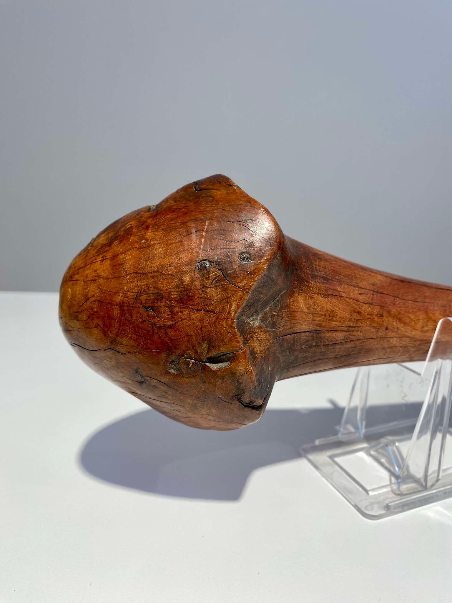 Wood Impressive Kanak War Club New Caledonia Oceania Oceanic Tribal Art 19th century