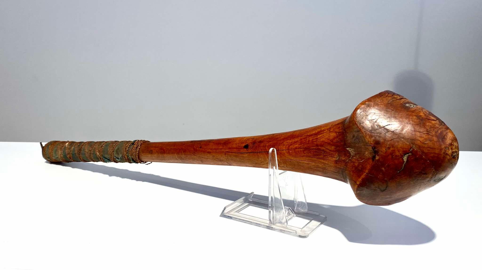 Impressive Kanak War Club New Caledonia Oceania Oceanic Tribal Art 19th century 2