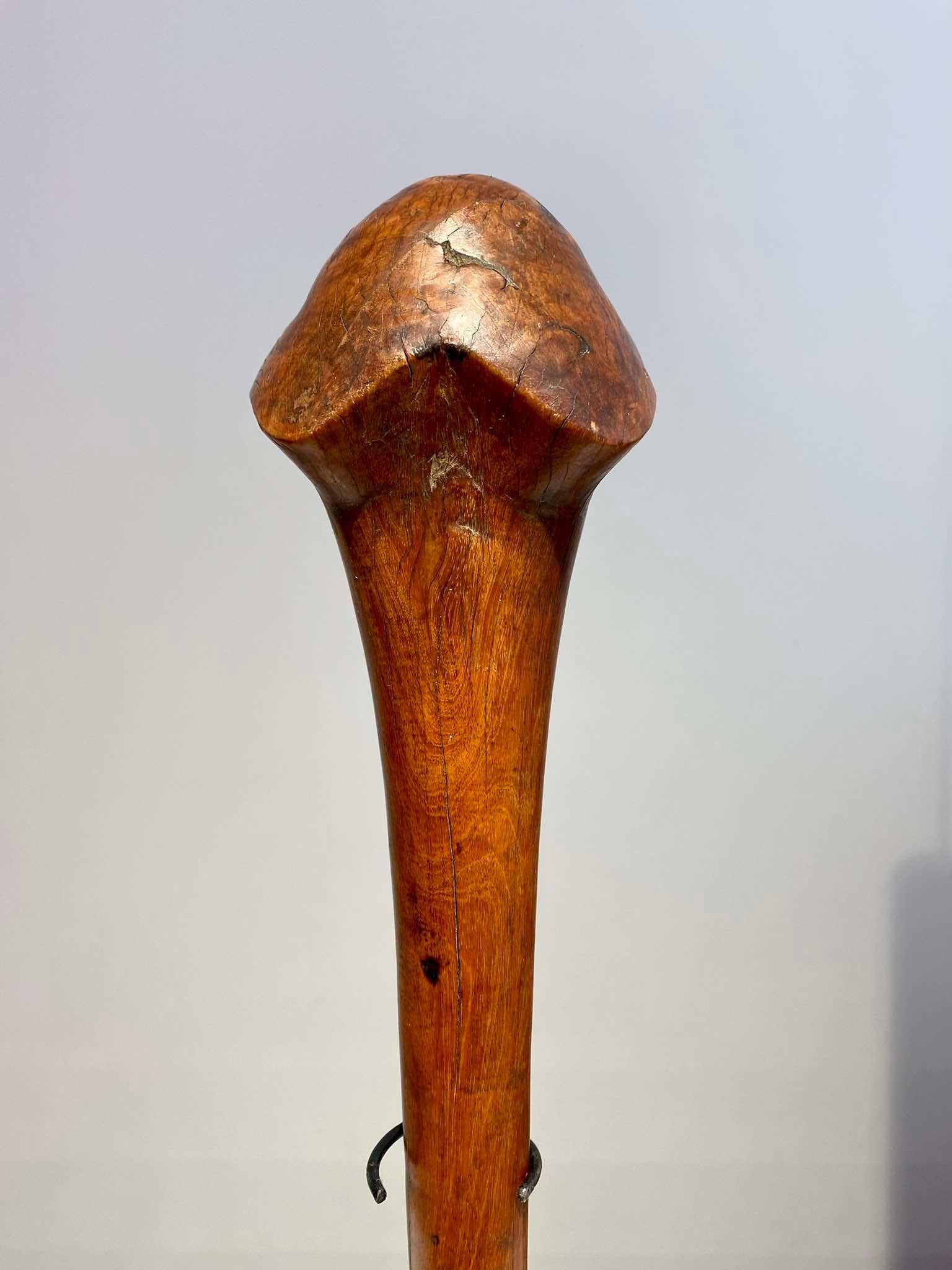 Impressive Kanak War Club New Caledonia Oceania Oceanic Tribal Art 19th century 3