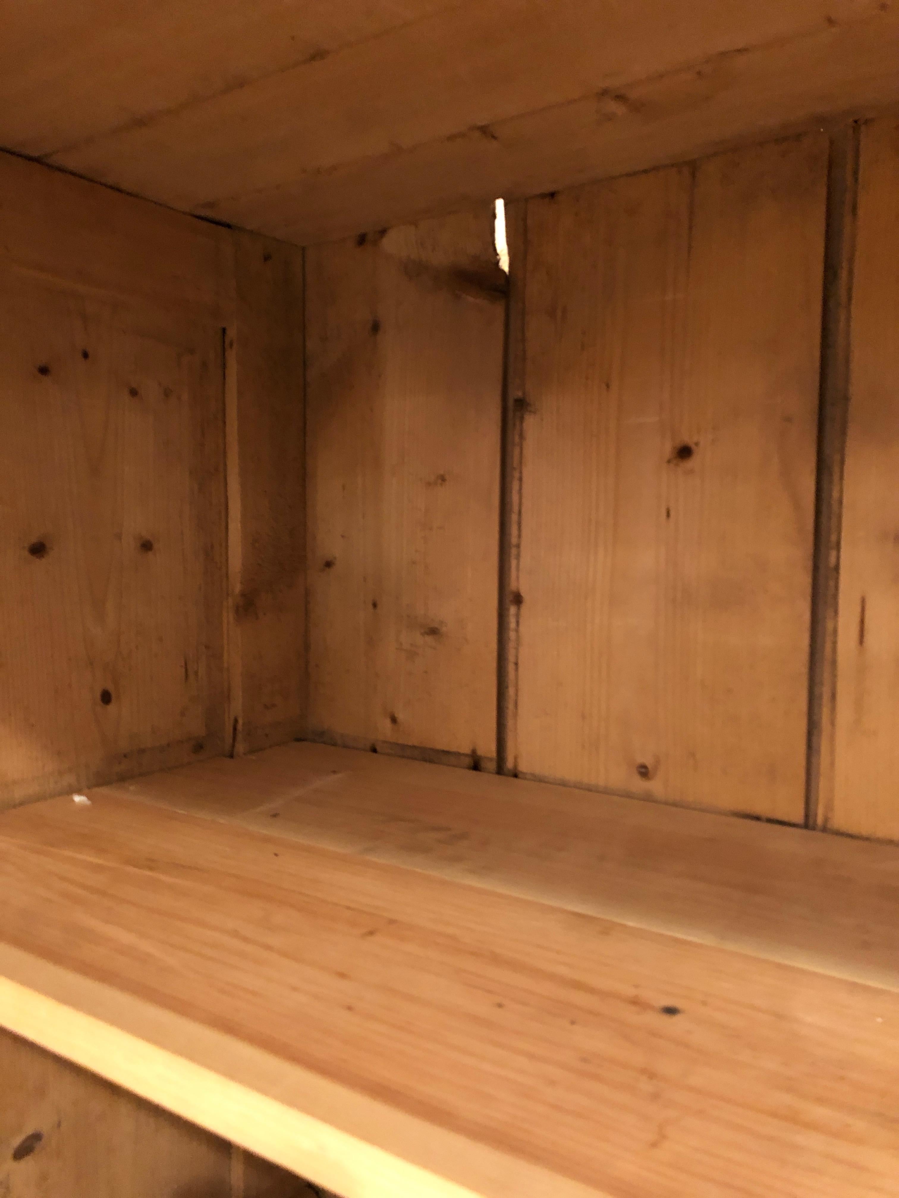 Impressive Large 19th Century Rustic Irish Pine Cabinet 5