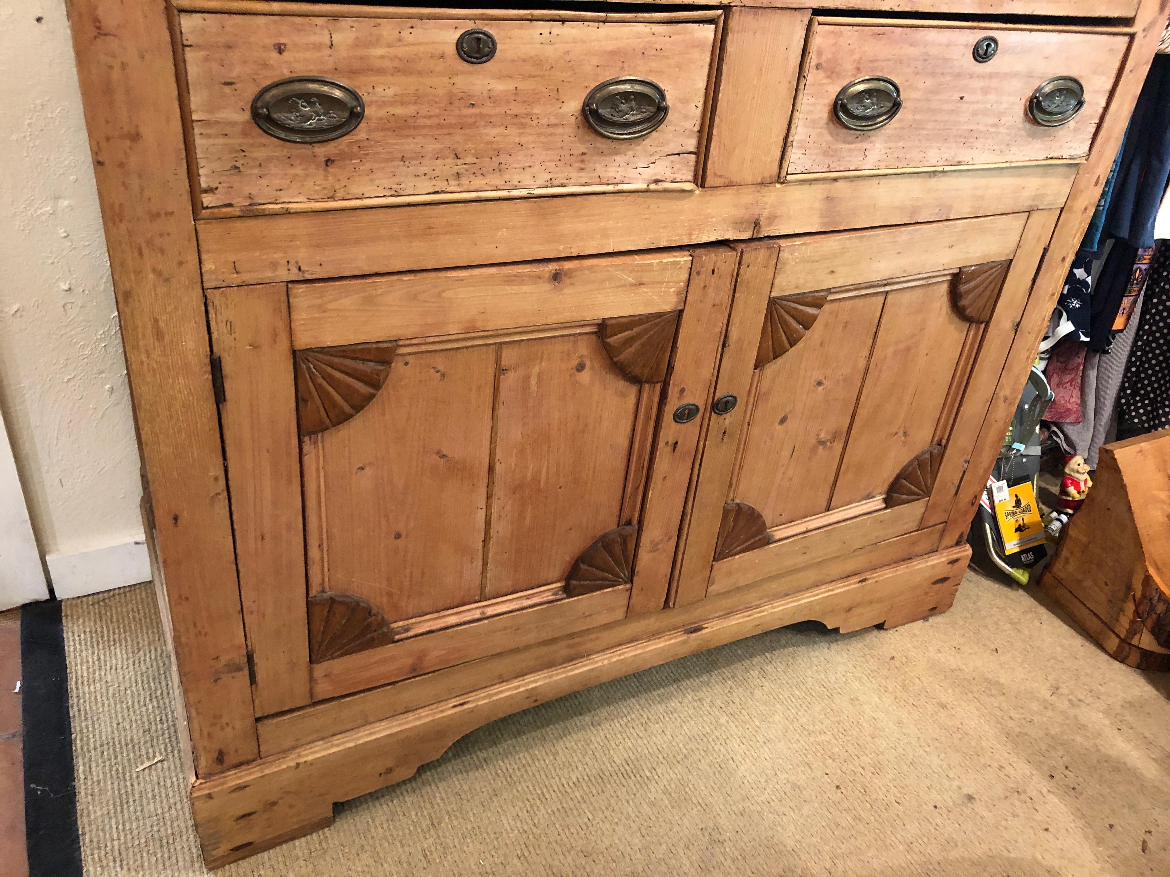 mexican pine cabinet