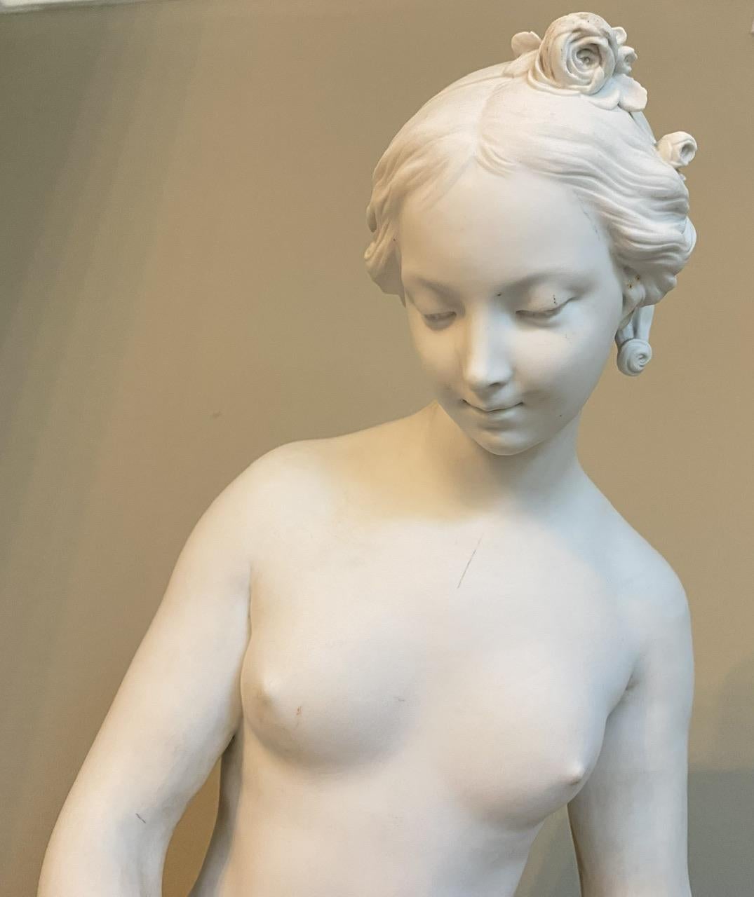 Impressive Large French Parian Classical Nude For Sale 2