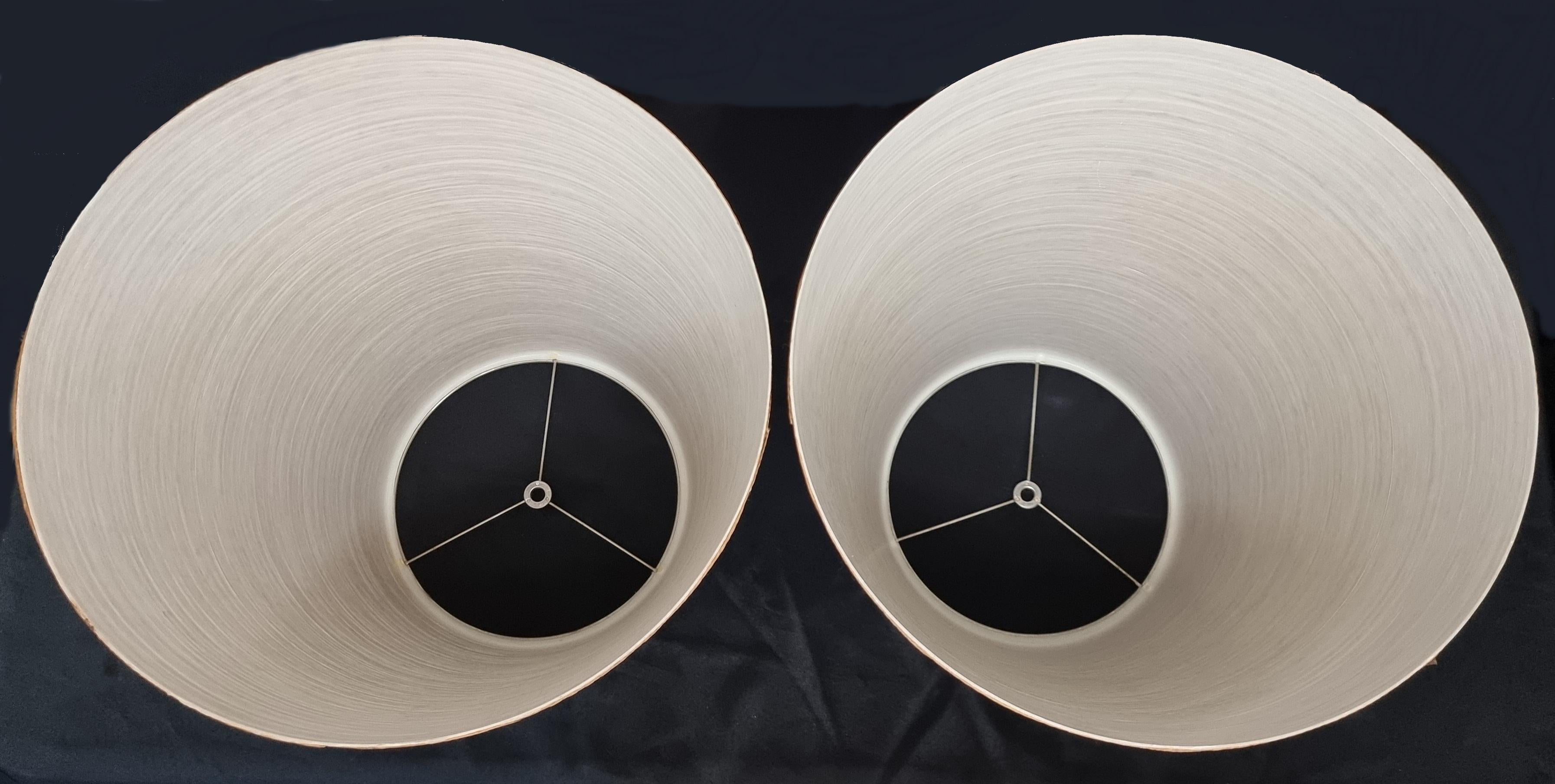 Impressive Large Pair of 1960's Ceramic Lamps by Lotte and Gunnar Bostlund  For Sale 7