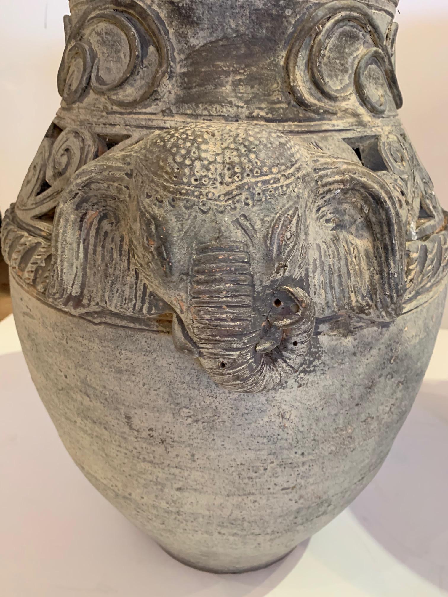 elephant urn