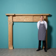 Impressive Large Scale Antique Georgian Fire Mantel